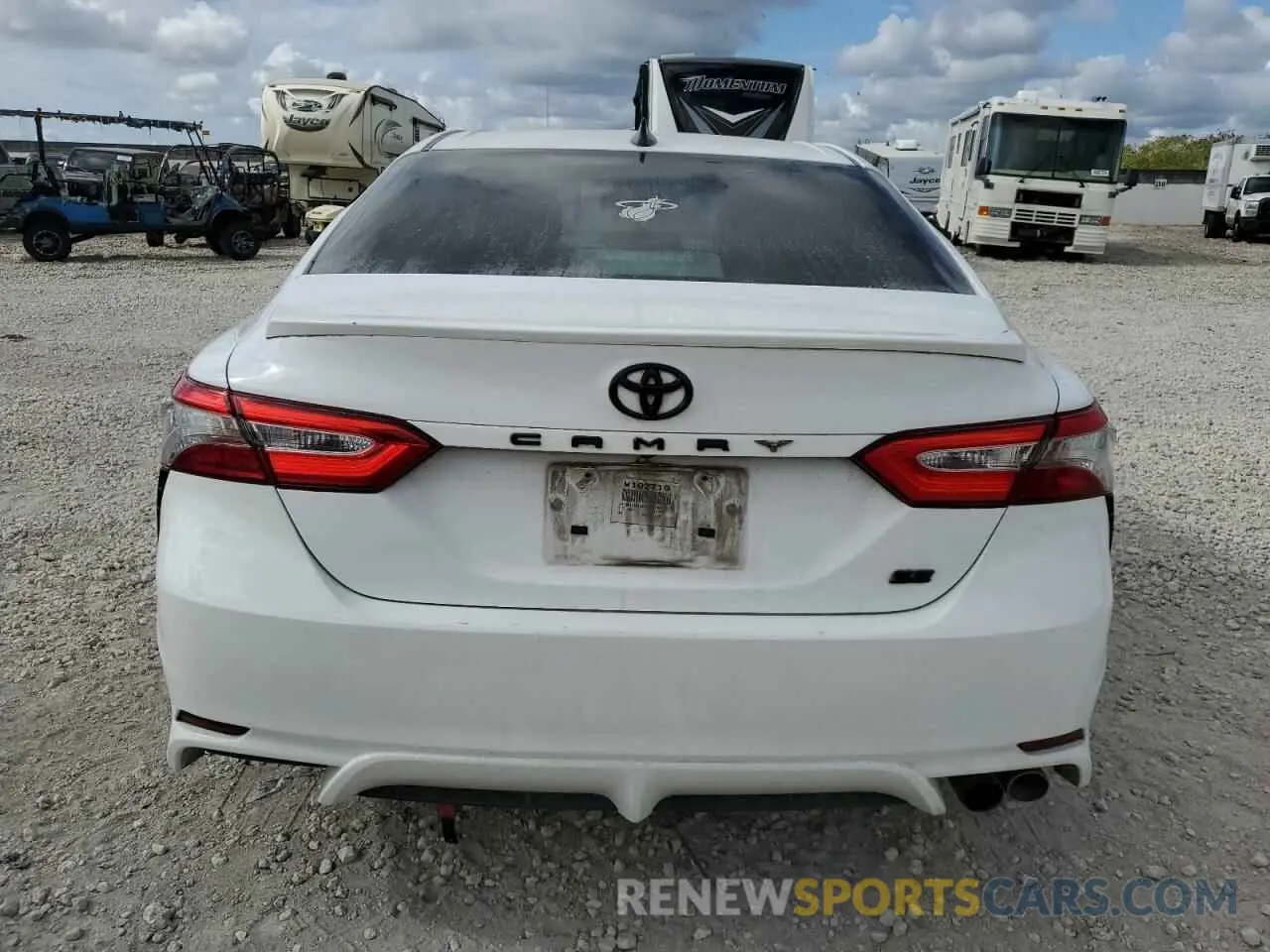 6 fotografías del automóvil dañado 4T1B11HK4KU786264 TOYOTA CAMRY 2019