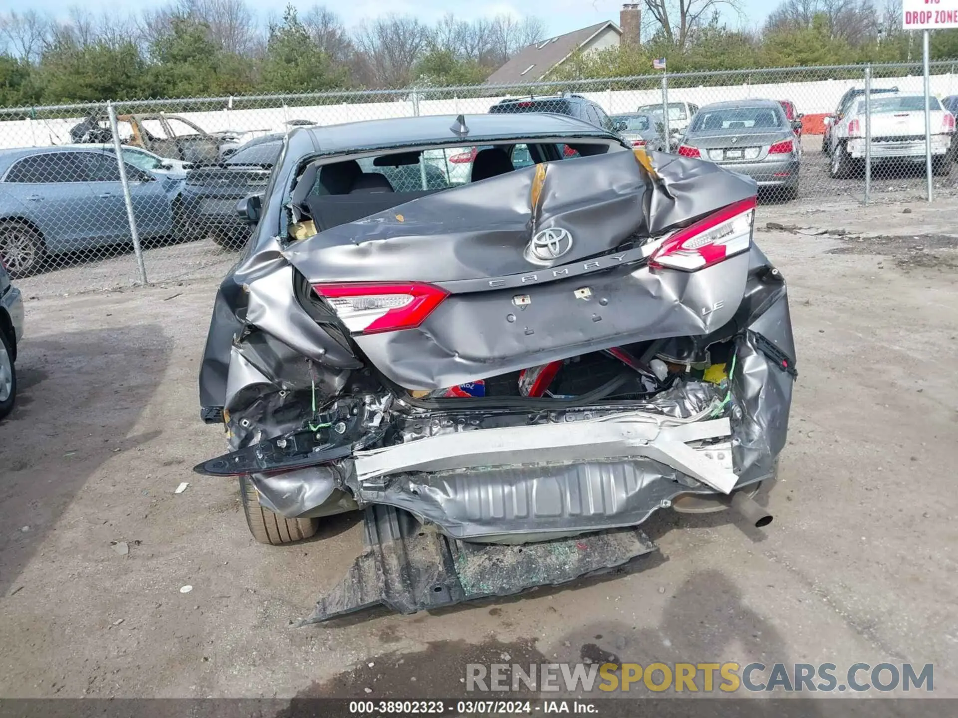 6 fotografías del automóvil dañado 4T1B11HK4KU788337 TOYOTA CAMRY 2019