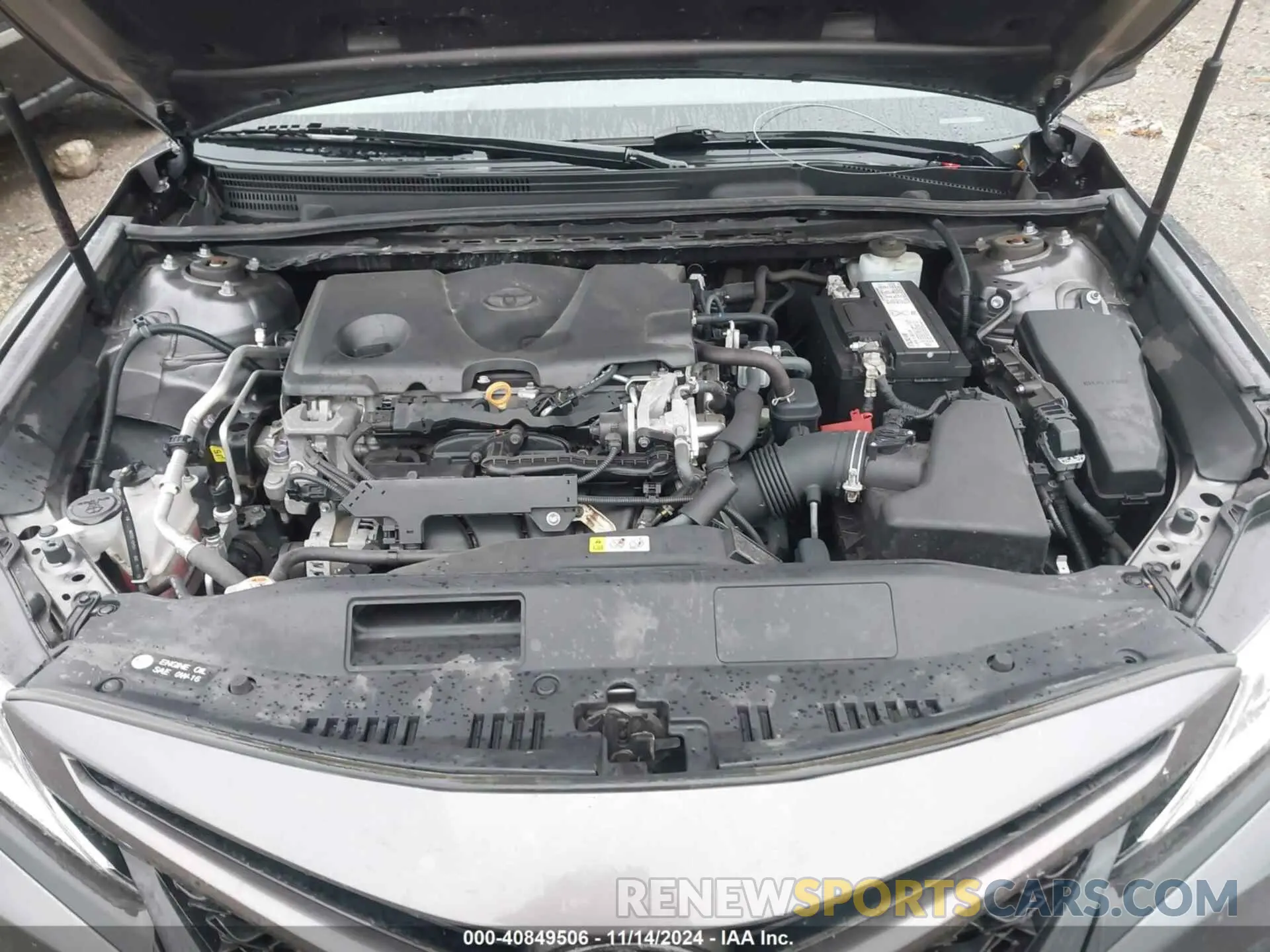 10 fotografías del automóvil dañado 4T1B11HK4KU798866 TOYOTA CAMRY 2019