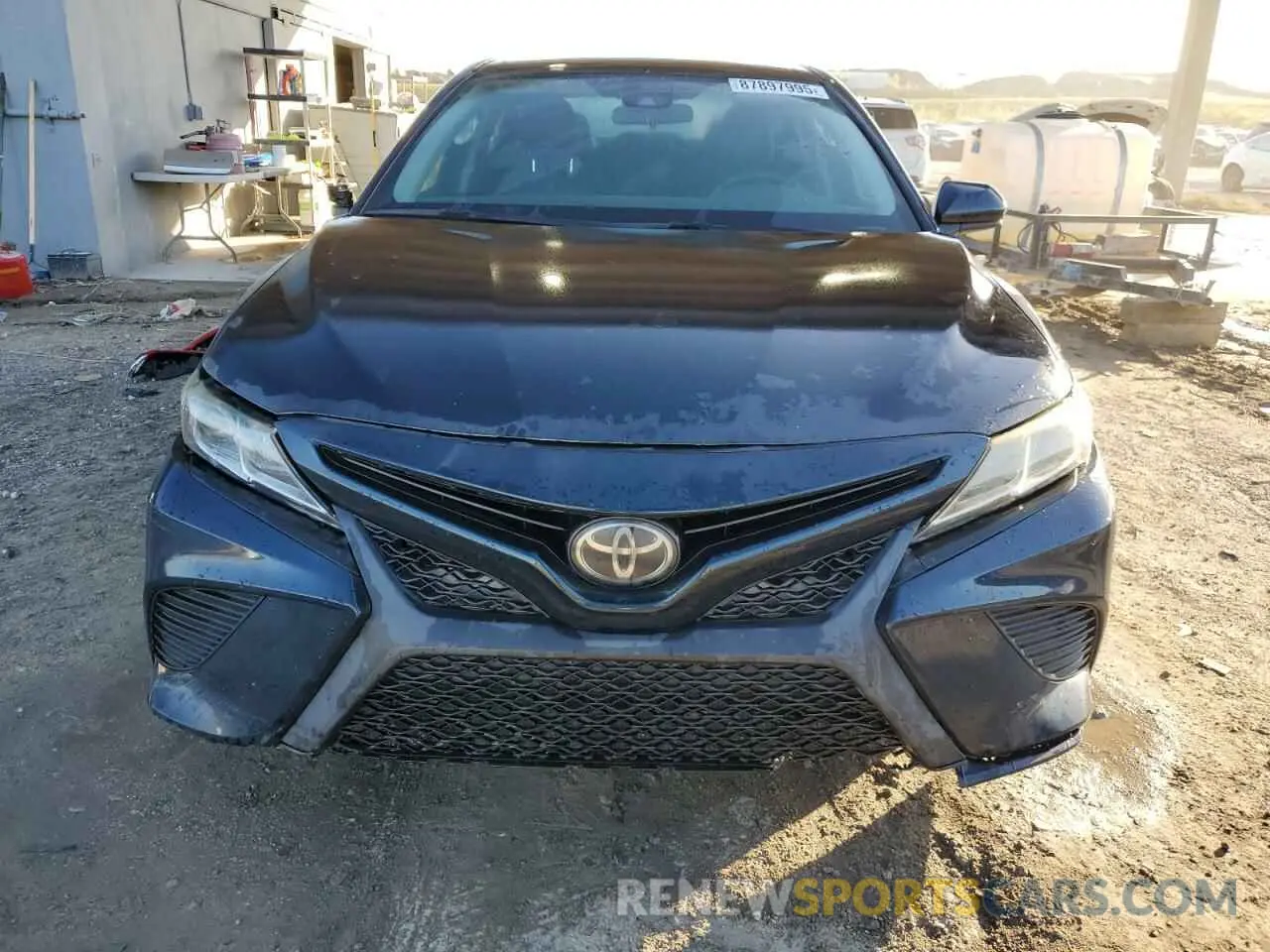 5 fotografías del automóvil dañado 4T1B11HK4KU807131 TOYOTA CAMRY 2019