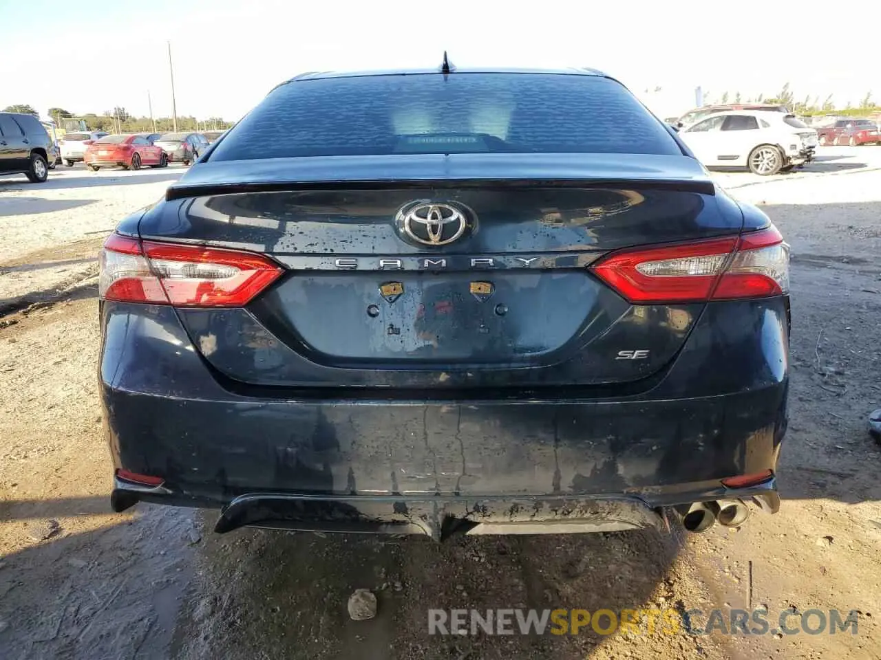 6 fotografías del automóvil dañado 4T1B11HK4KU807131 TOYOTA CAMRY 2019