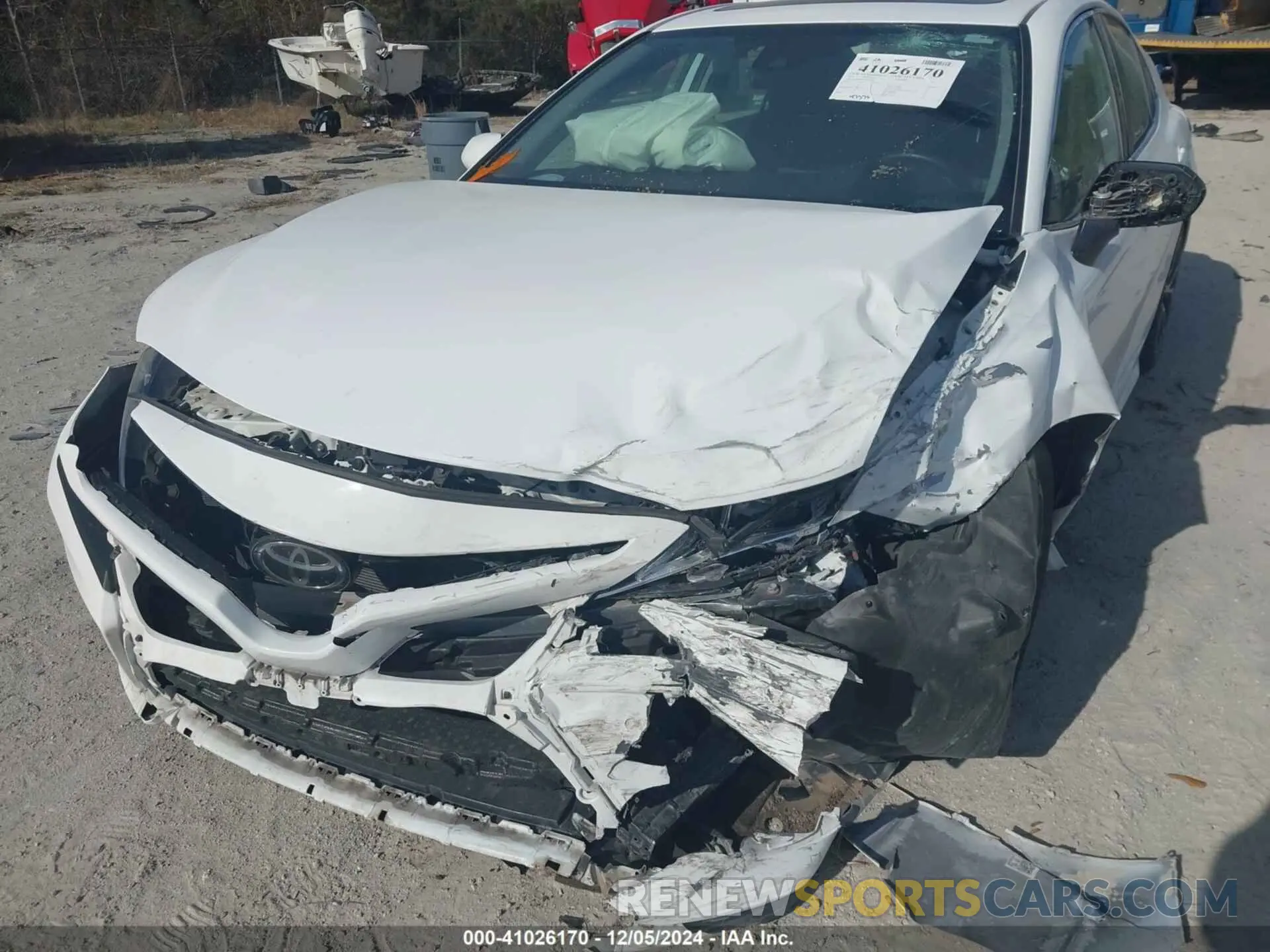 6 fotografías del automóvil dañado 4T1B11HK4KU807498 TOYOTA CAMRY 2019