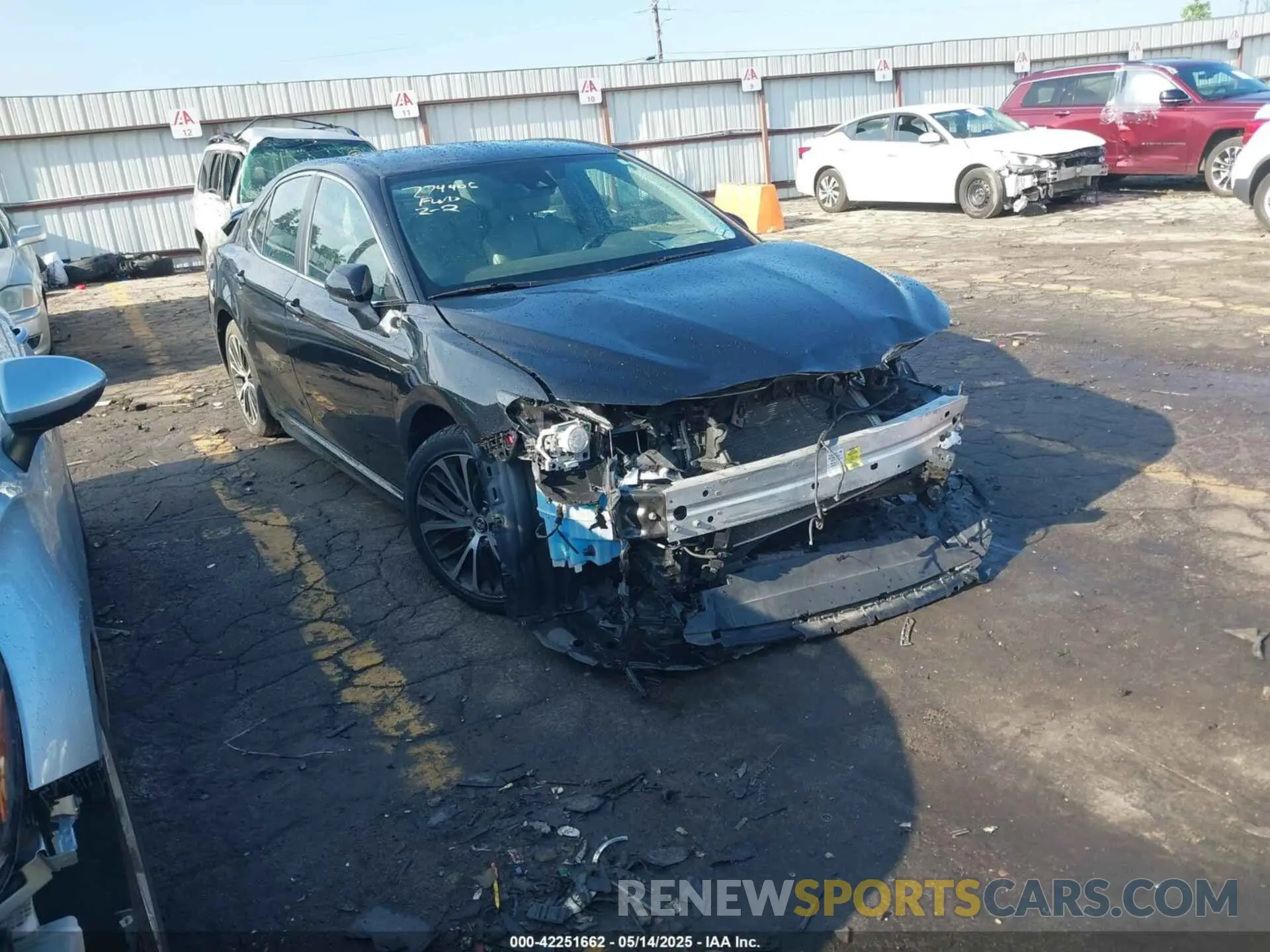 1 fotografías del automóvil dañado 4T1B11HK4KU807730 TOYOTA CAMRY 2019