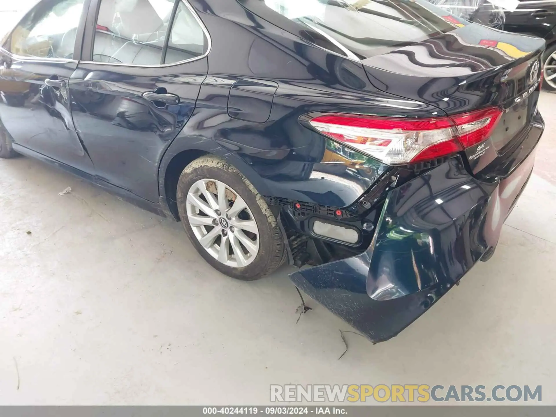 6 fotografías del automóvil dañado 4T1B11HK4KU812068 TOYOTA CAMRY 2019