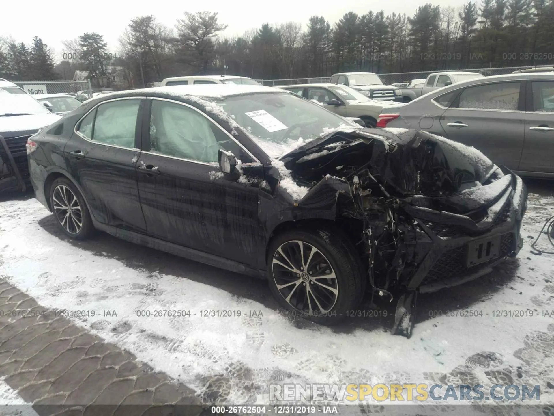 1 fotografías del automóvil dañado 4T1B11HK4KU812670 TOYOTA CAMRY 2019