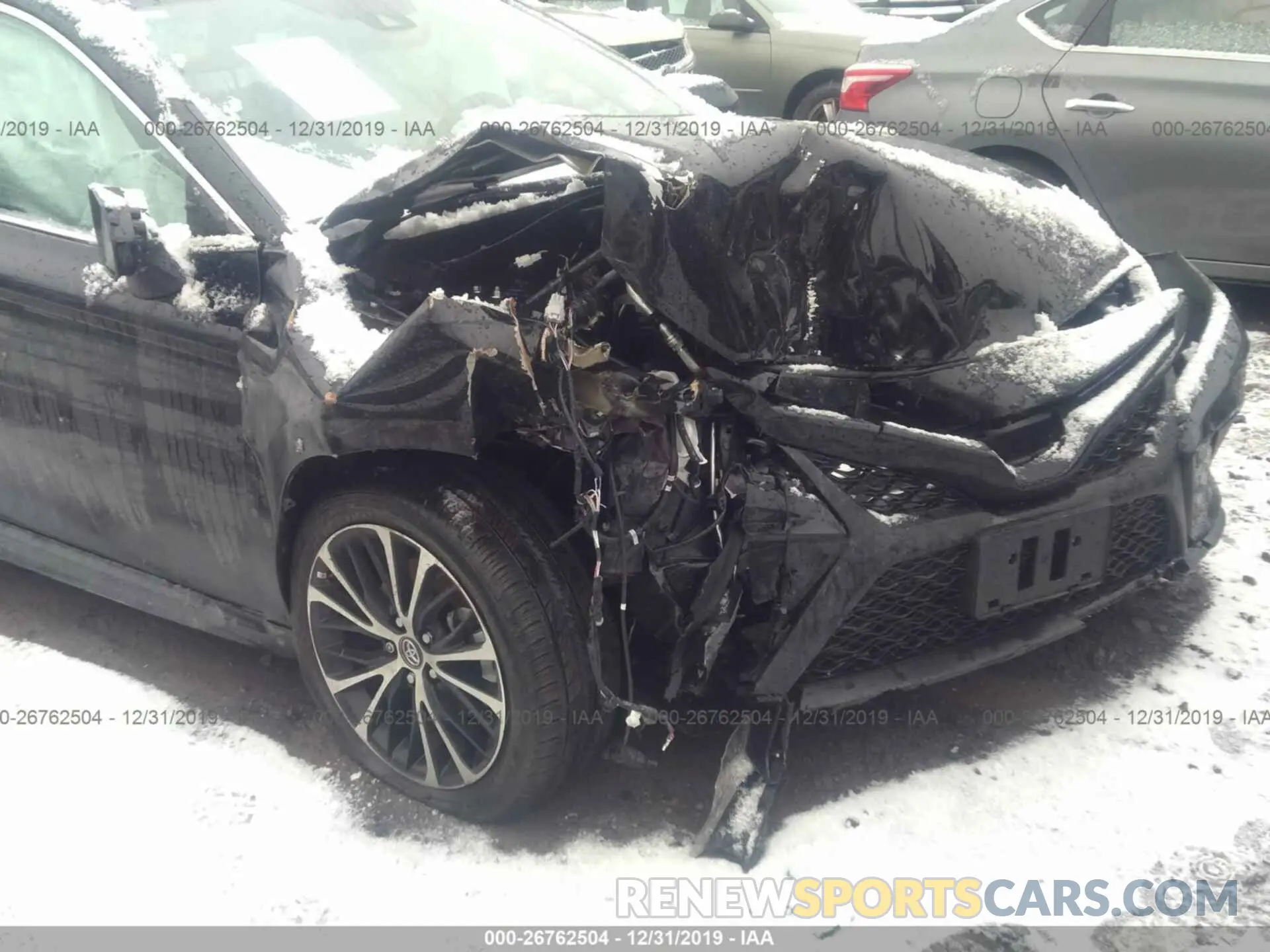 6 fotografías del automóvil dañado 4T1B11HK4KU812670 TOYOTA CAMRY 2019