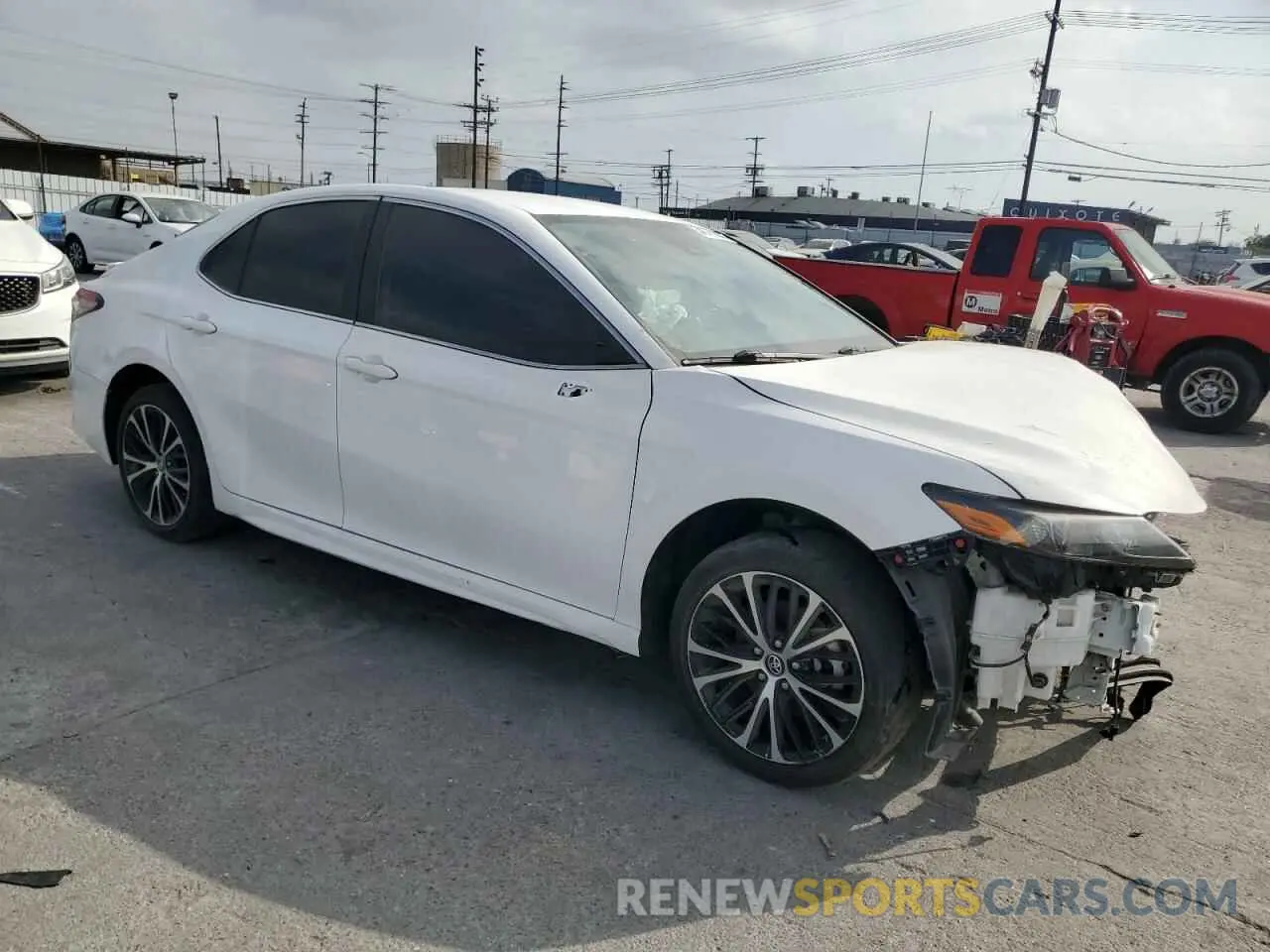 4 fotografías del automóvil dañado 4T1B11HK4KU812880 TOYOTA CAMRY 2019