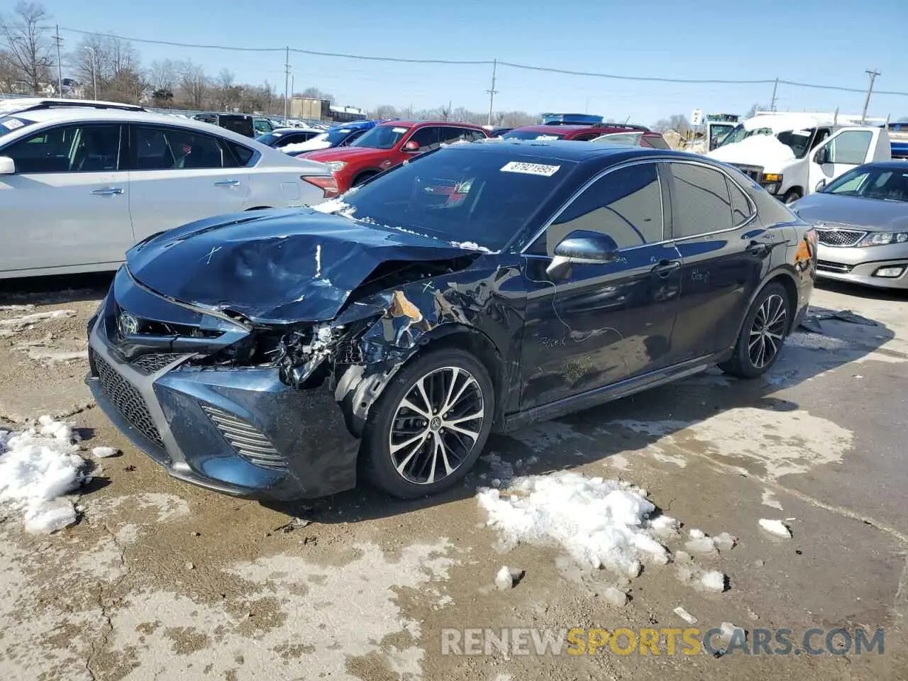 1 fotografías del automóvil dañado 4T1B11HK4KU837049 TOYOTA CAMRY 2019