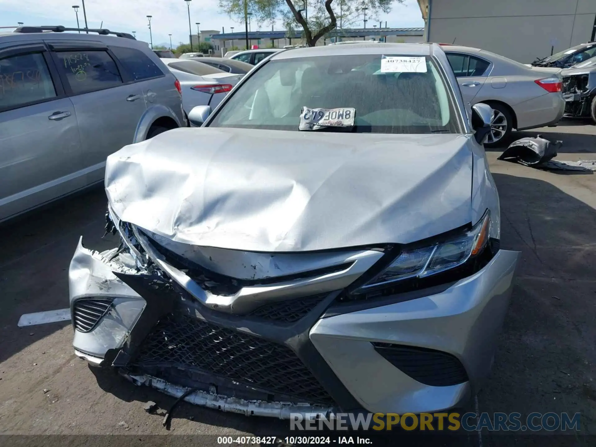 13 fotografías del automóvil dañado 4T1B11HK4KU841263 TOYOTA CAMRY 2019