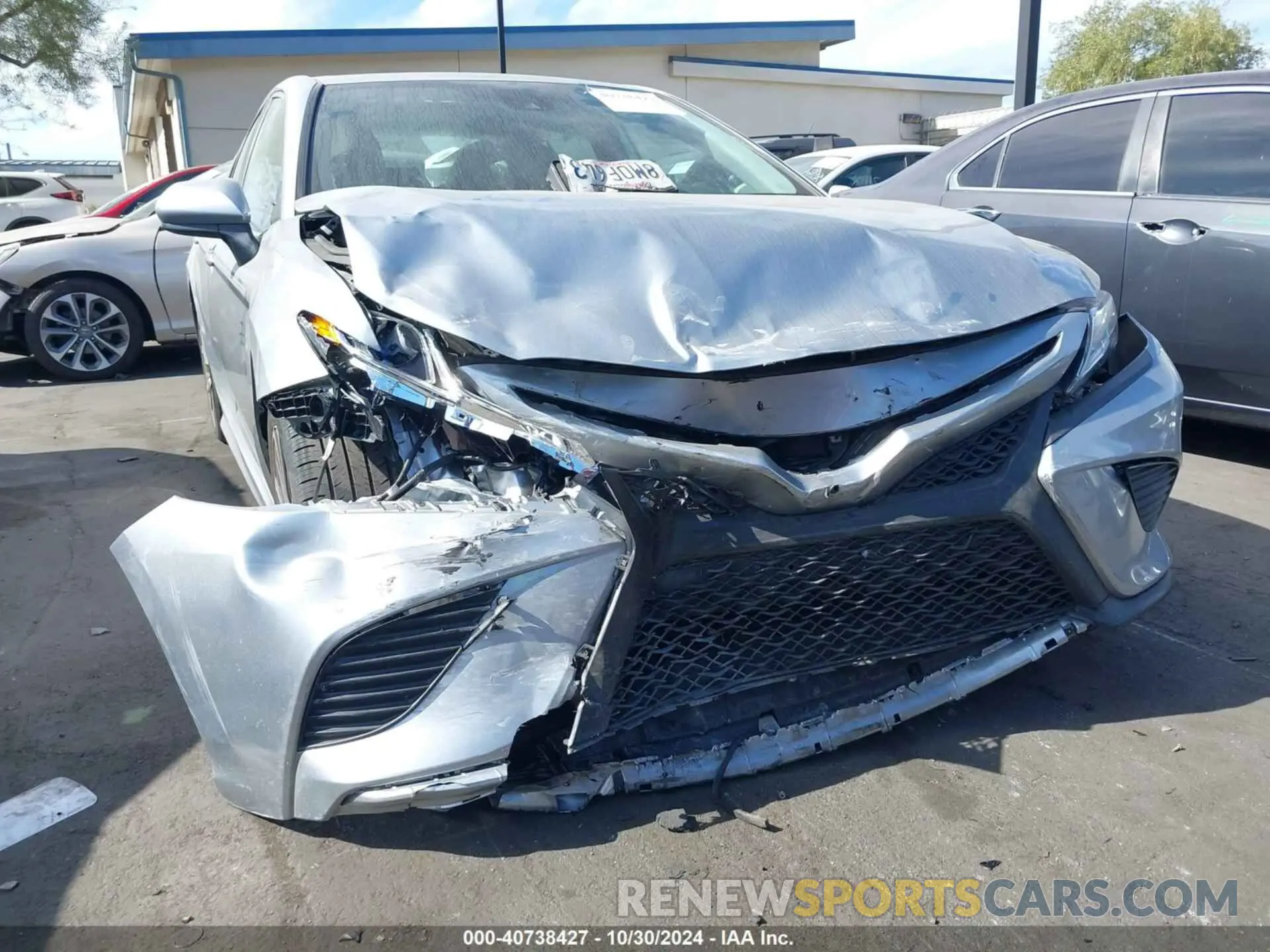 6 fotografías del automóvil dañado 4T1B11HK4KU841263 TOYOTA CAMRY 2019