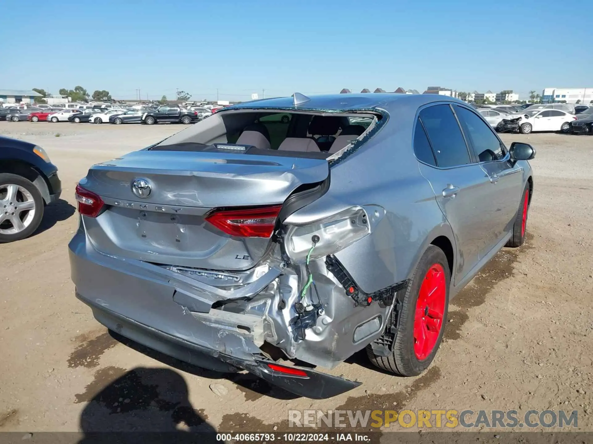 6 fotografías del automóvil dañado 4T1B11HK4KU852960 TOYOTA CAMRY 2019