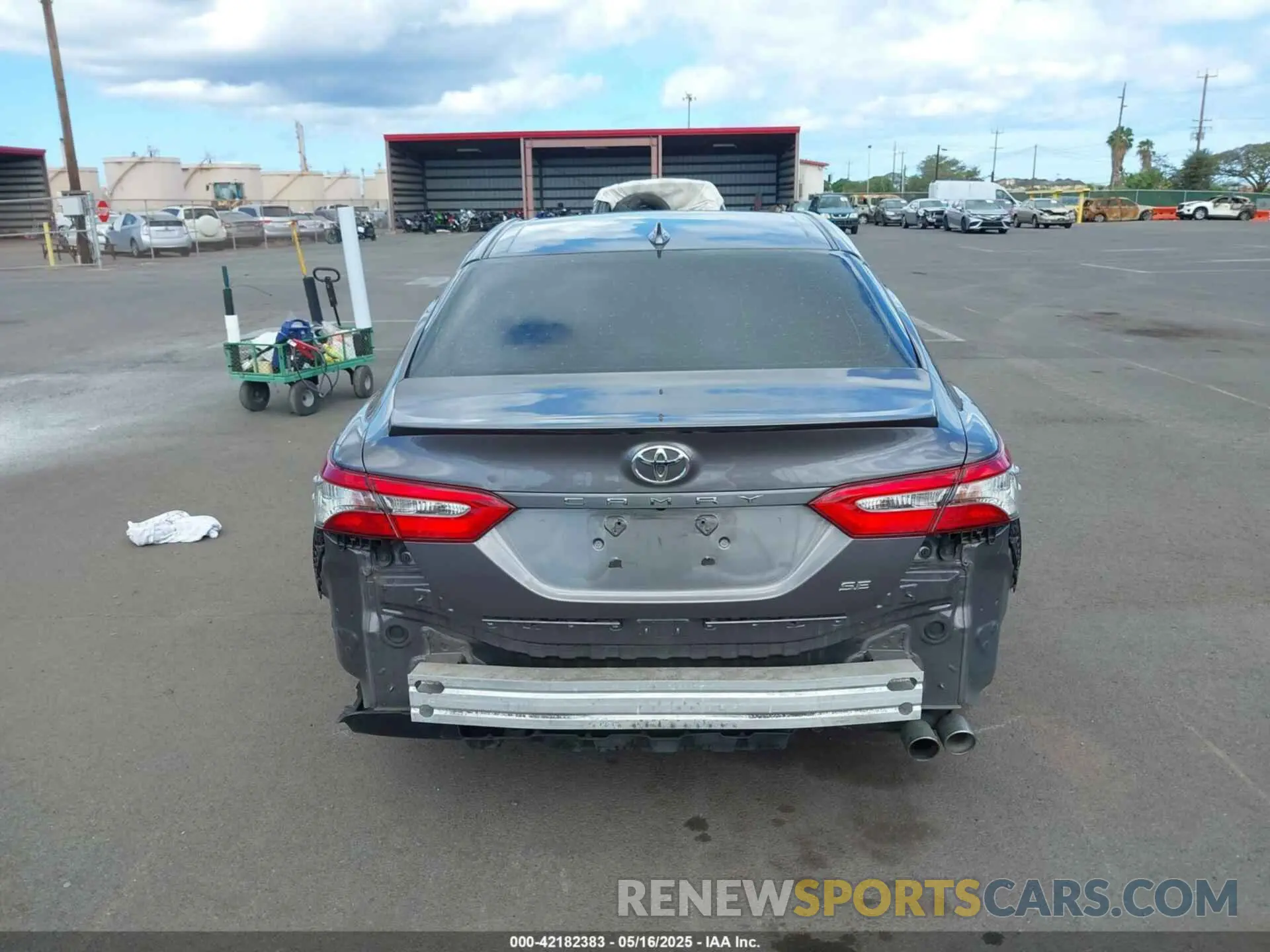 15 fotografías del automóvil dañado 4T1B11HK5KU165065 TOYOTA CAMRY 2019