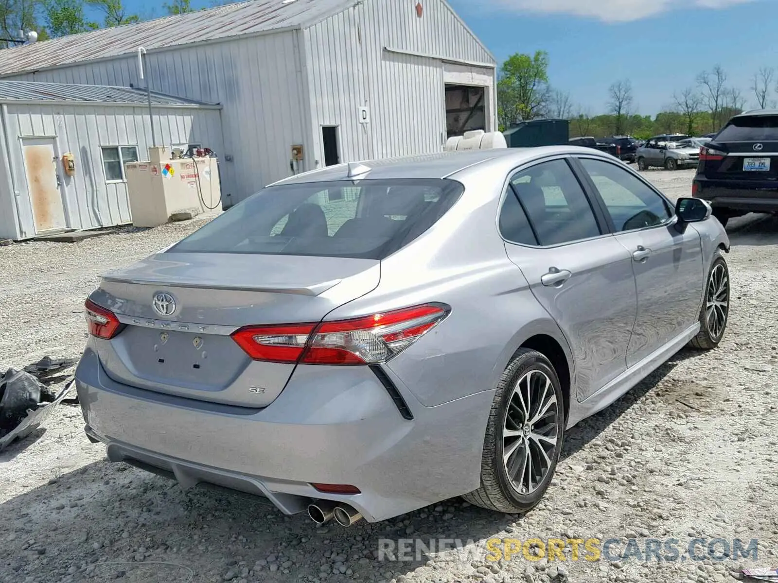 4 fotografías del automóvil dañado 4T1B11HK5KU178432 TOYOTA CAMRY 2019
