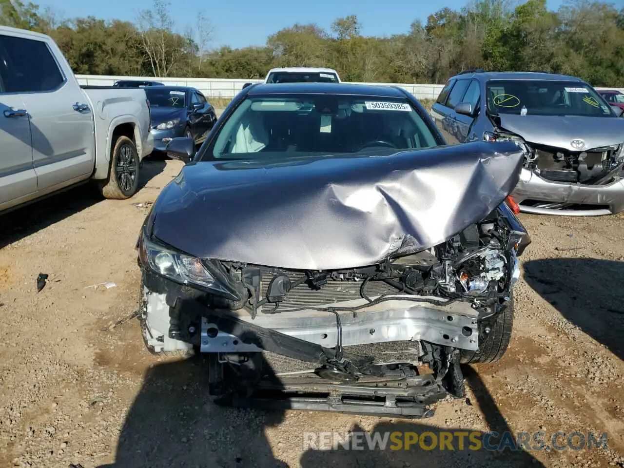5 fotografías del automóvil dañado 4T1B11HK5KU186935 TOYOTA CAMRY 2019