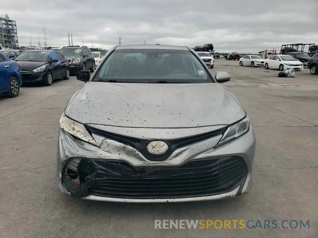5 fotografías del automóvil dañado 4T1B11HK5KU200087 TOYOTA CAMRY 2019