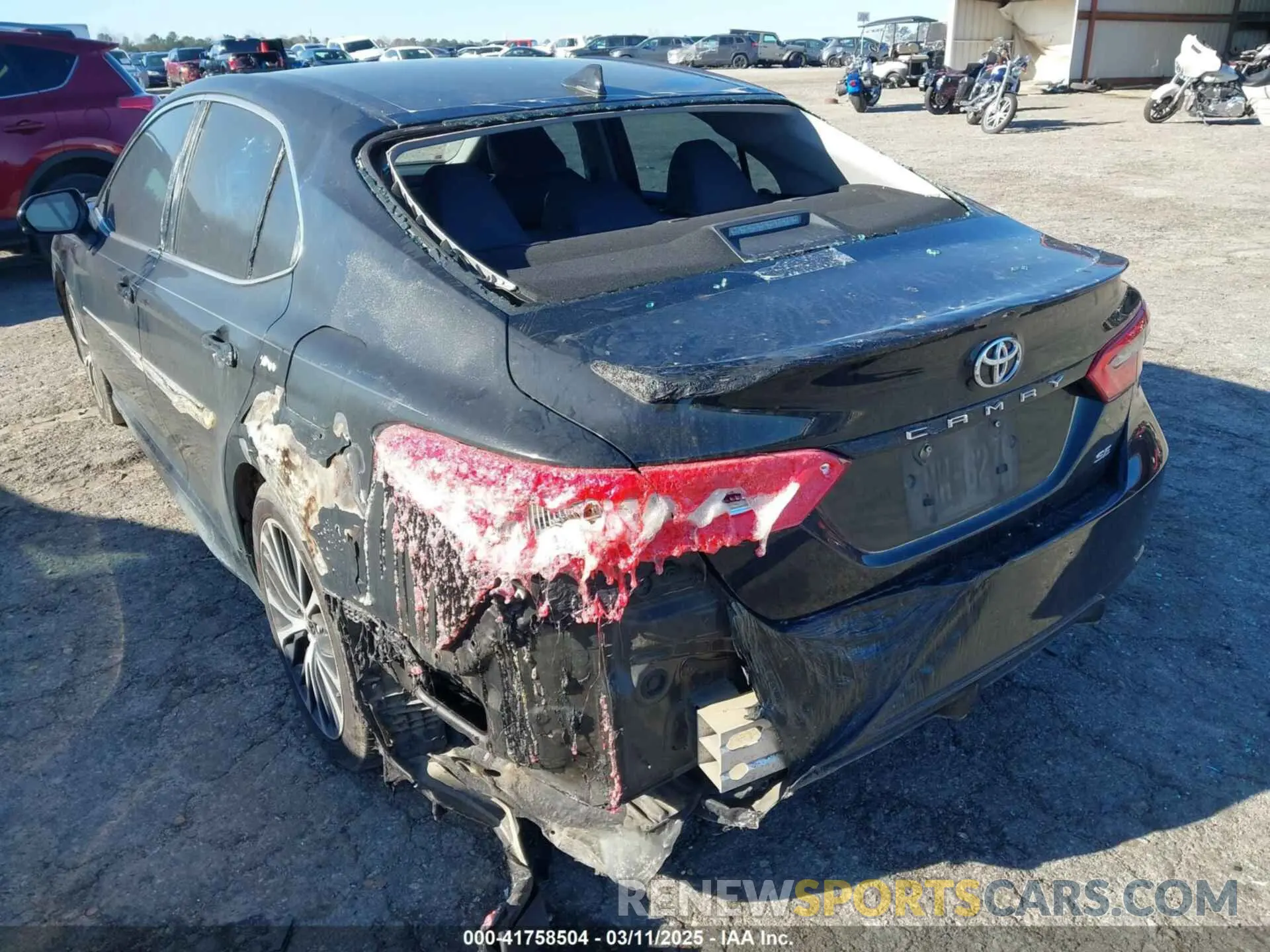 6 fotografías del automóvil dañado 4T1B11HK5KU201997 TOYOTA CAMRY 2019