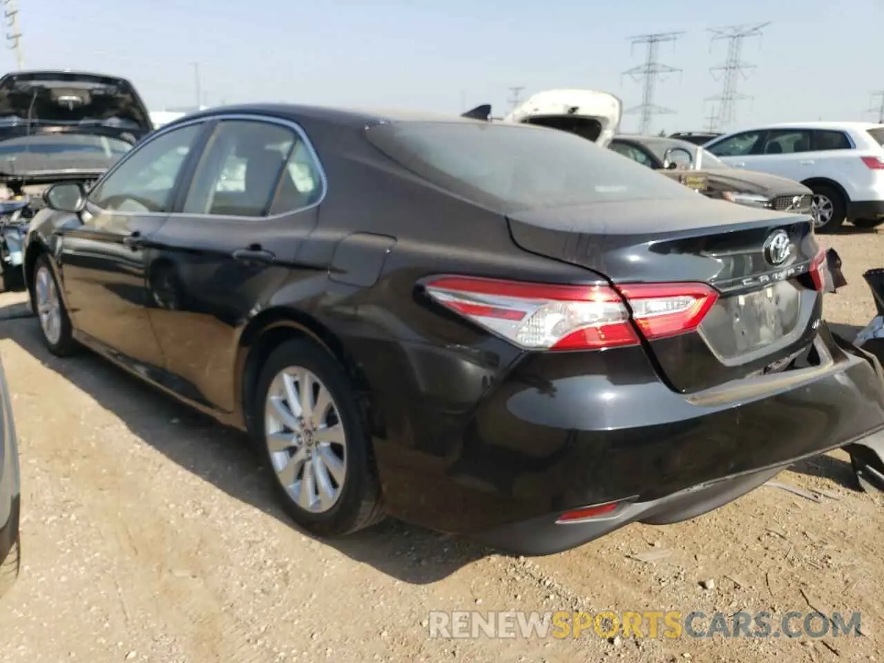 2 fotografías del automóvil dañado 4T1B11HK5KU204026 TOYOTA CAMRY 2019