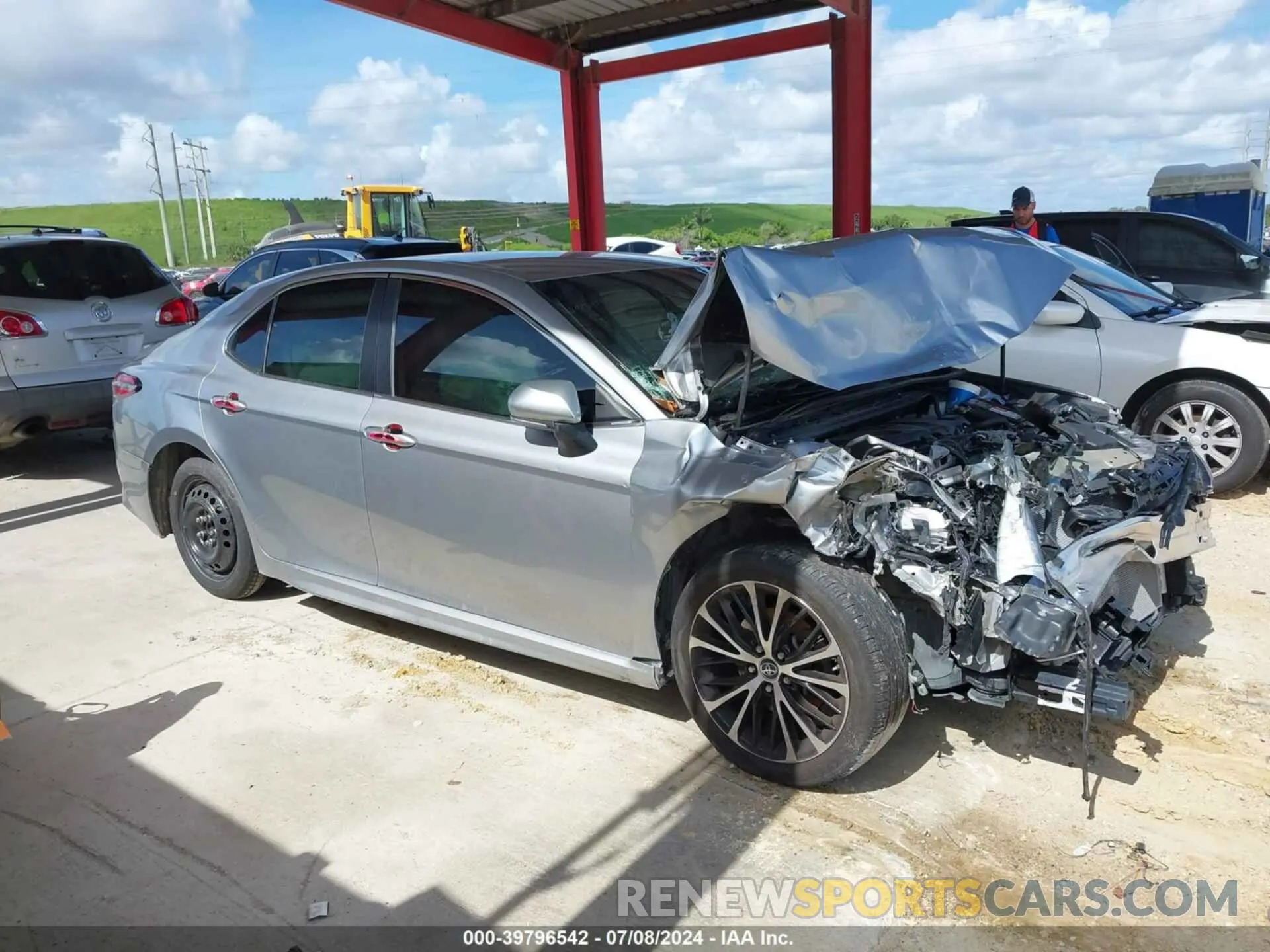 13 fotografías del automóvil dañado 4T1B11HK5KU214345 TOYOTA CAMRY 2019