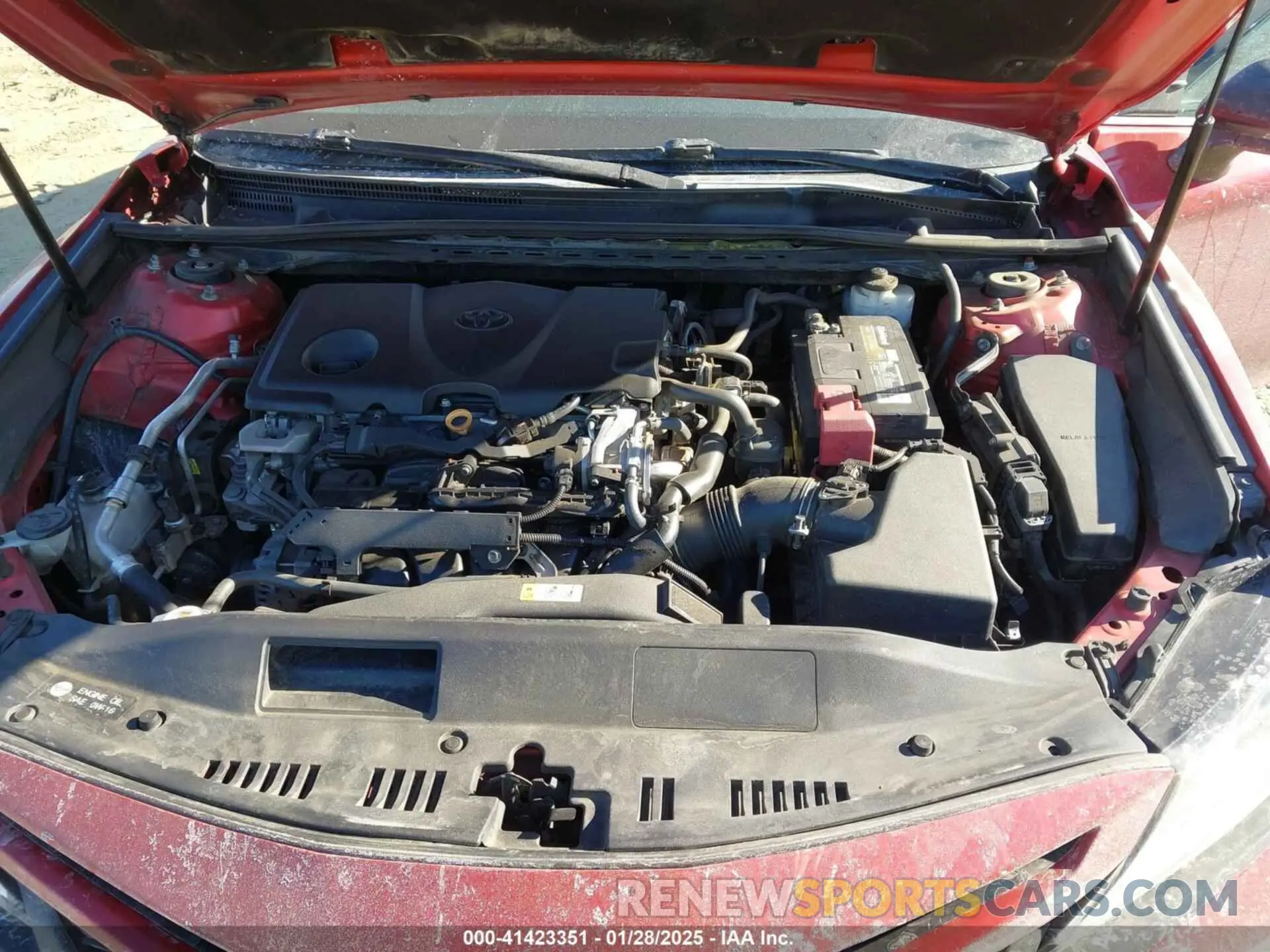 10 fotografías del automóvil dañado 4T1B11HK5KU216189 TOYOTA CAMRY 2019