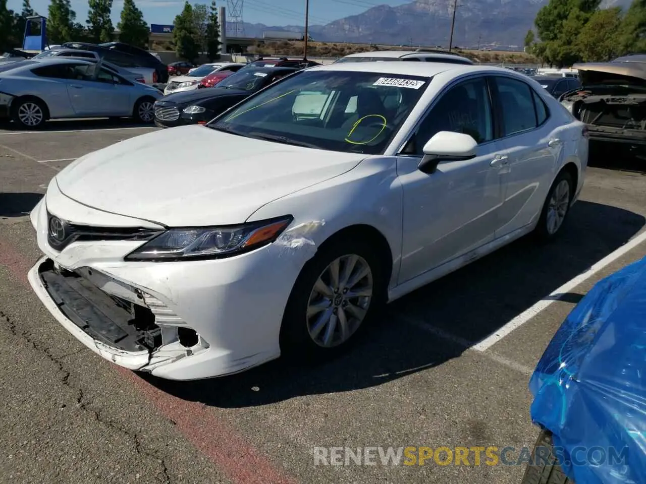 1 fotografías del automóvil dañado 4T1B11HK5KU255803 TOYOTA CAMRY 2019