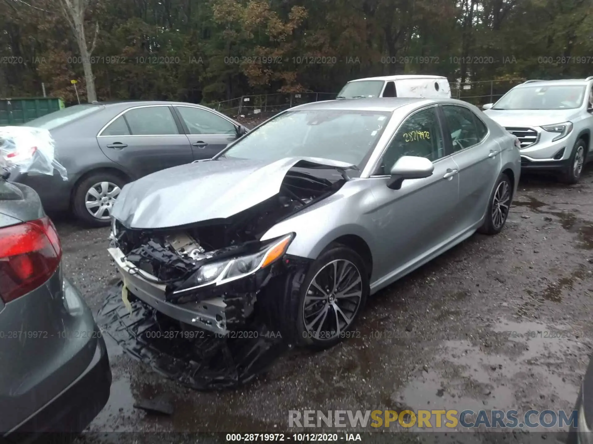 2 fotografías del automóvil dañado 4T1B11HK5KU255901 TOYOTA CAMRY 2019