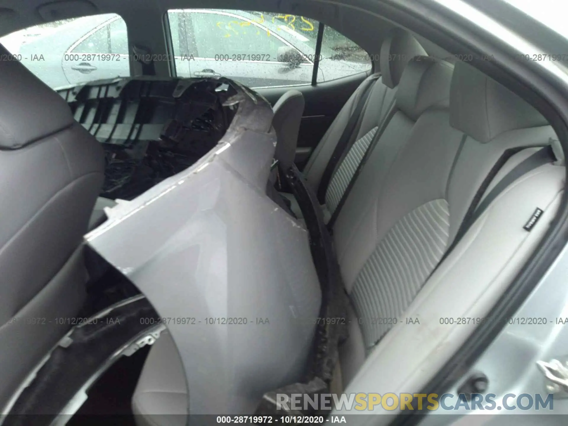 8 fotografías del automóvil dañado 4T1B11HK5KU255901 TOYOTA CAMRY 2019