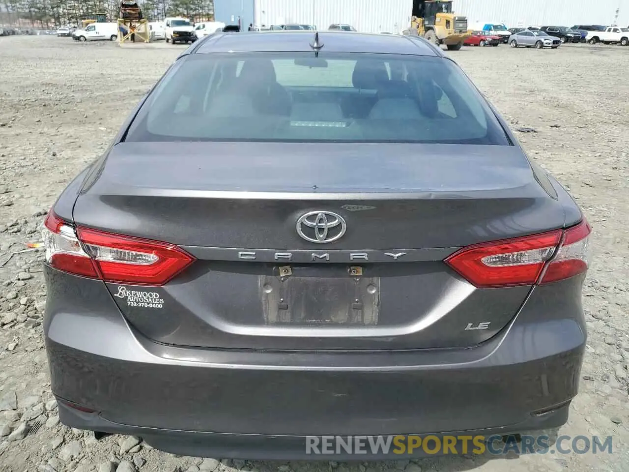 6 fotografías del automóvil dañado 4T1B11HK5KU257289 TOYOTA CAMRY 2019