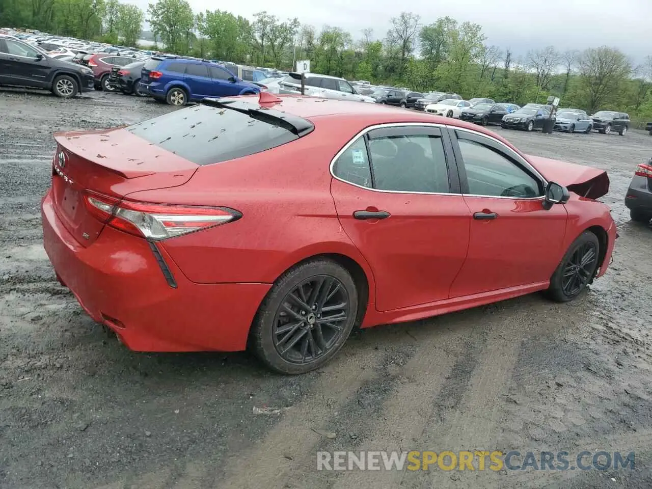 3 fotografías del automóvil dañado 4T1B11HK5KU258684 TOYOTA CAMRY 2019