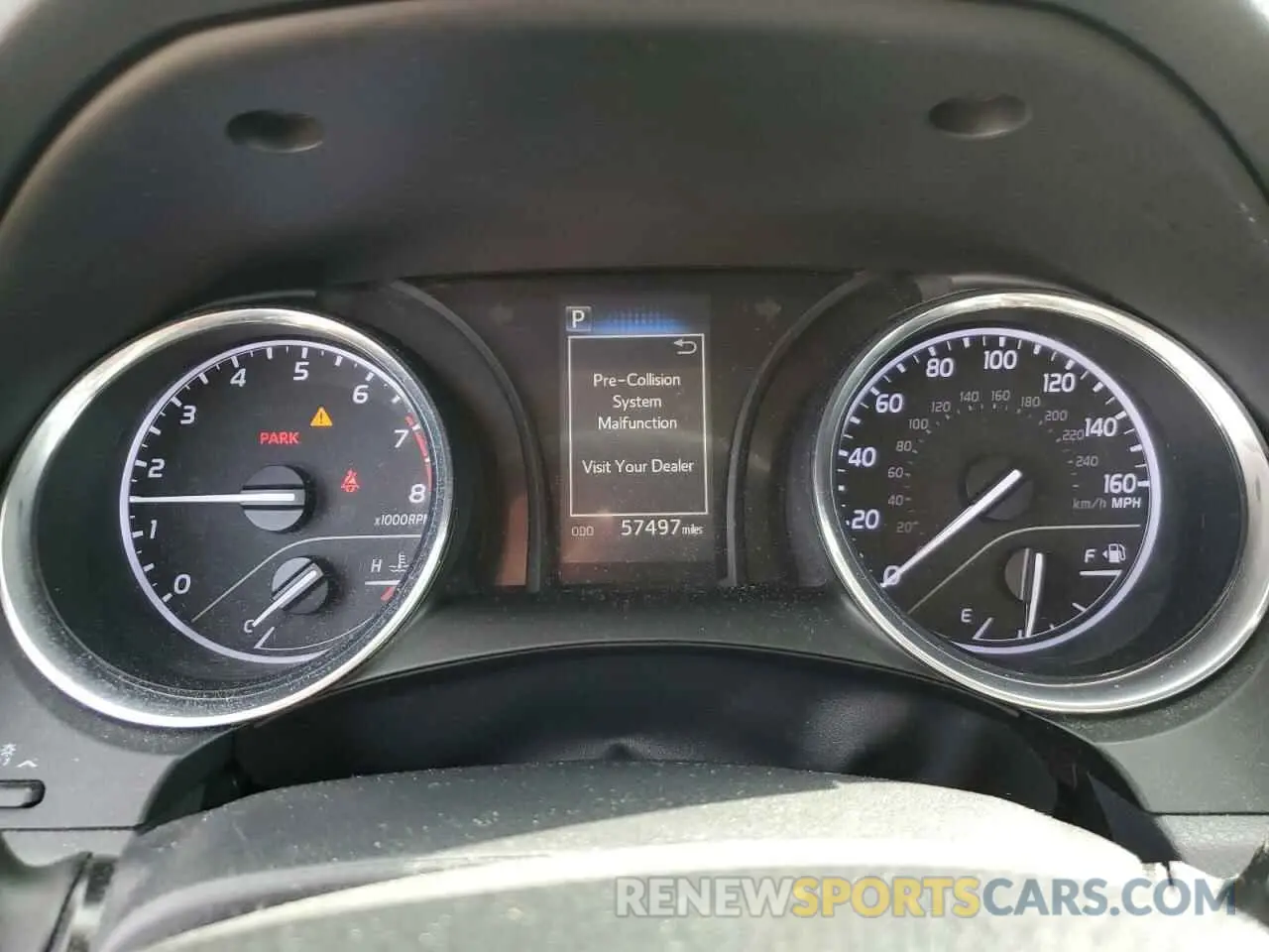 9 fotografías del automóvil dañado 4T1B11HK5KU267014 TOYOTA CAMRY 2019