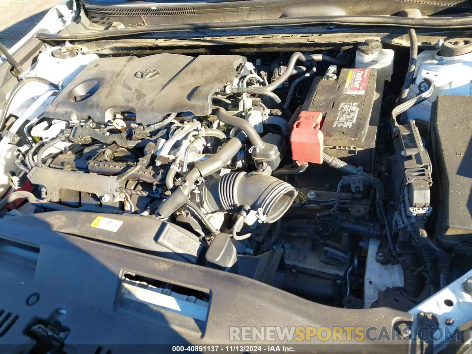 10 fotografías del automóvil dañado 4T1B11HK5KU273671 TOYOTA CAMRY 2019