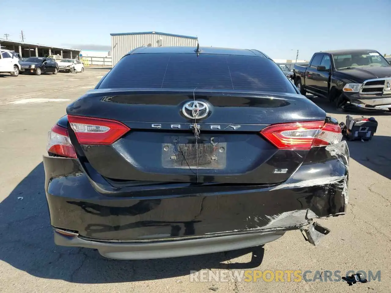 6 fotografías del automóvil dañado 4T1B11HK5KU289711 TOYOTA CAMRY 2019
