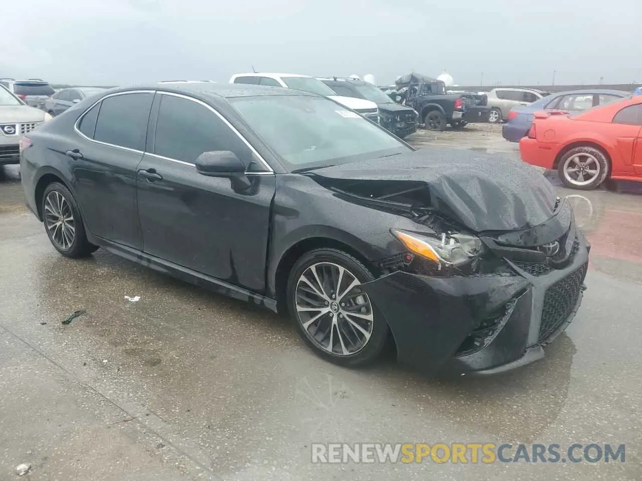 4 fotografías del automóvil dañado 4T1B11HK5KU295797 TOYOTA CAMRY 2019