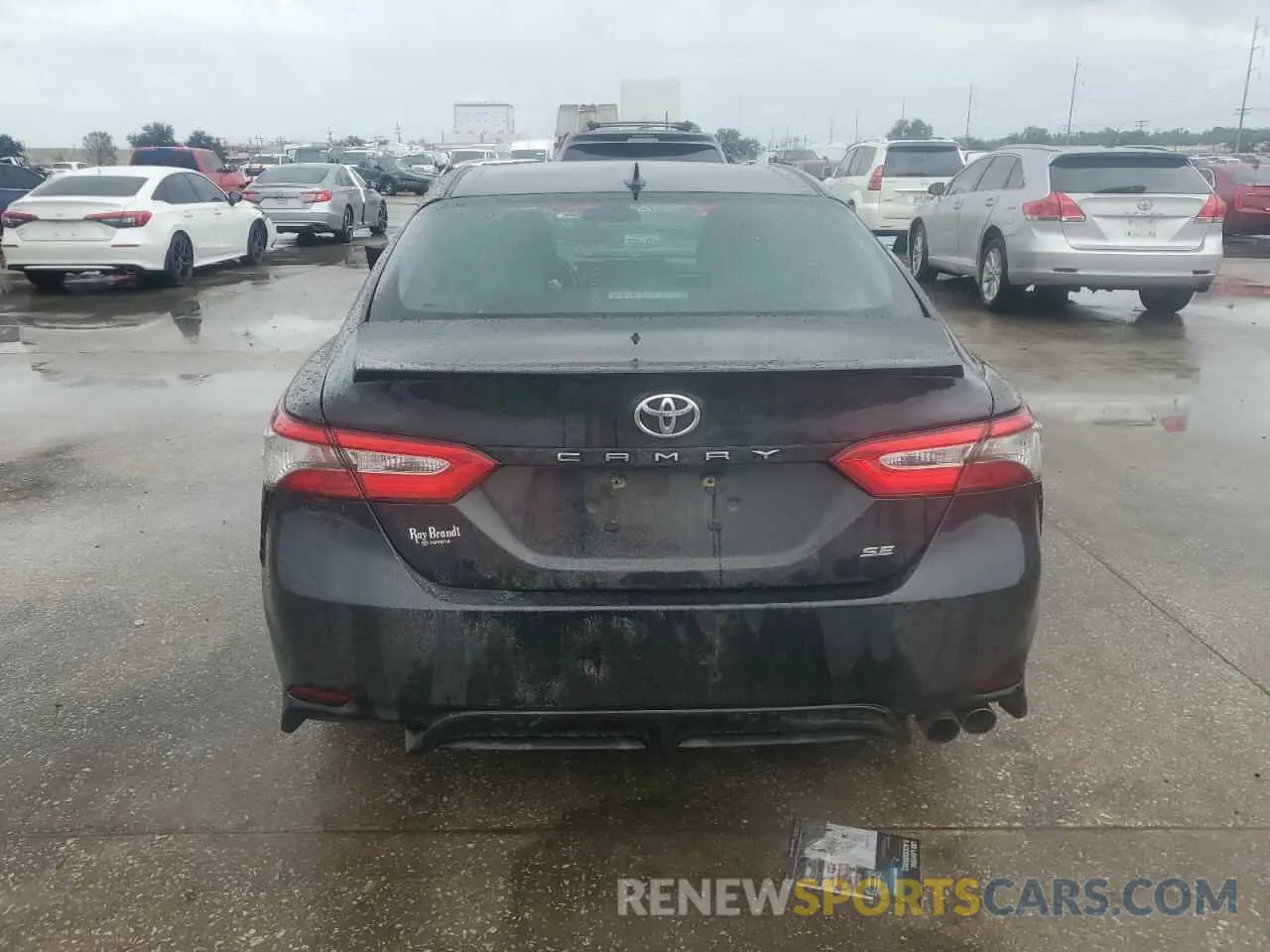 6 fotografías del automóvil dañado 4T1B11HK5KU295797 TOYOTA CAMRY 2019