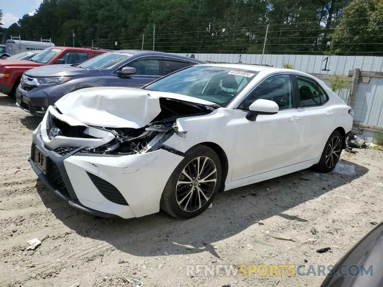 1 fotografías del automóvil dañado 4T1B11HK5KU690711 TOYOTA CAMRY 2019