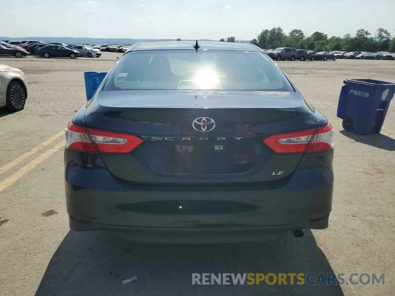 6 fotografías del automóvil dañado 4T1B11HK5KU695214 TOYOTA CAMRY 2019