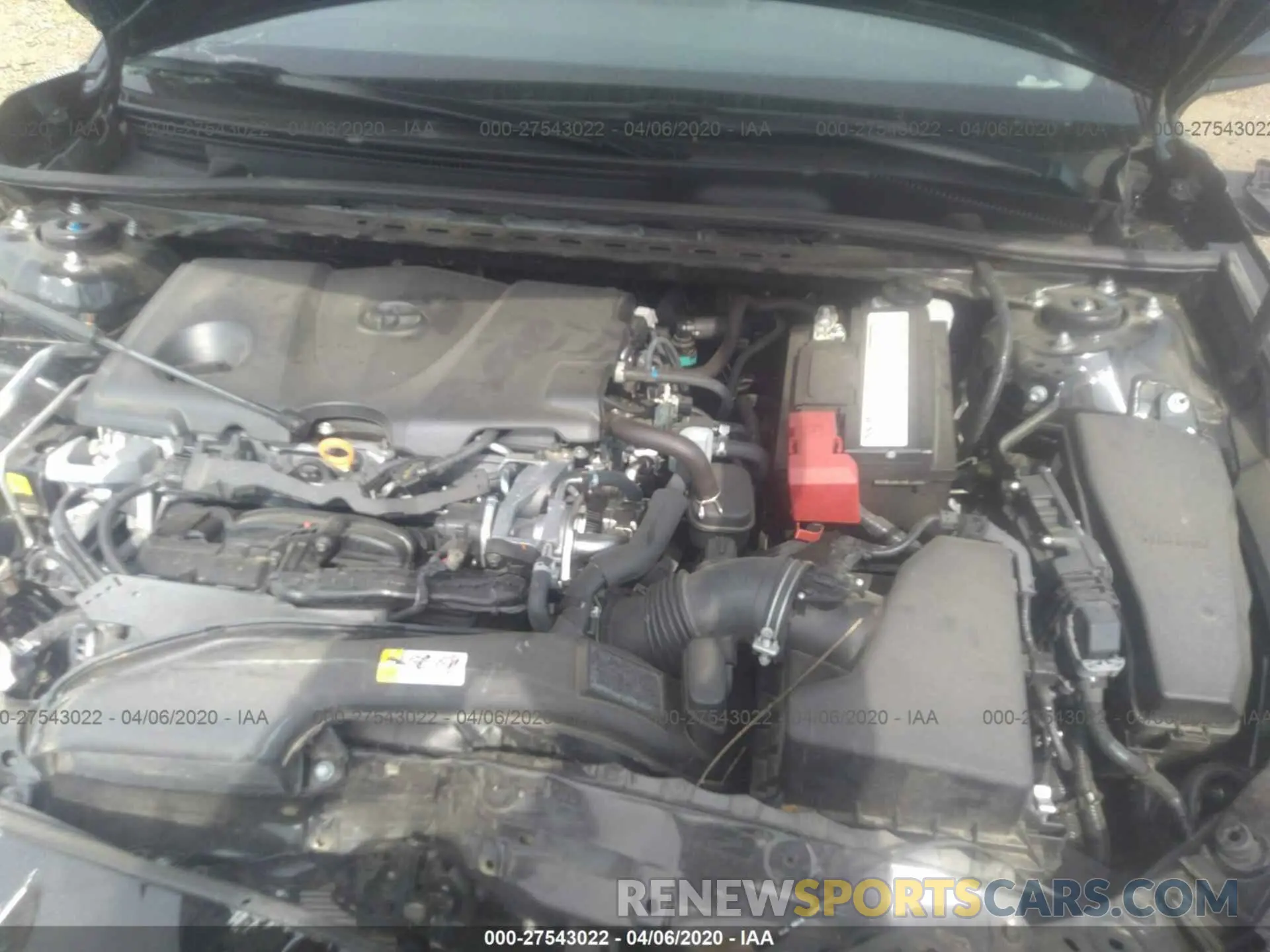 10 fotografías del automóvil dañado 4T1B11HK5KU710942 TOYOTA CAMRY 2019