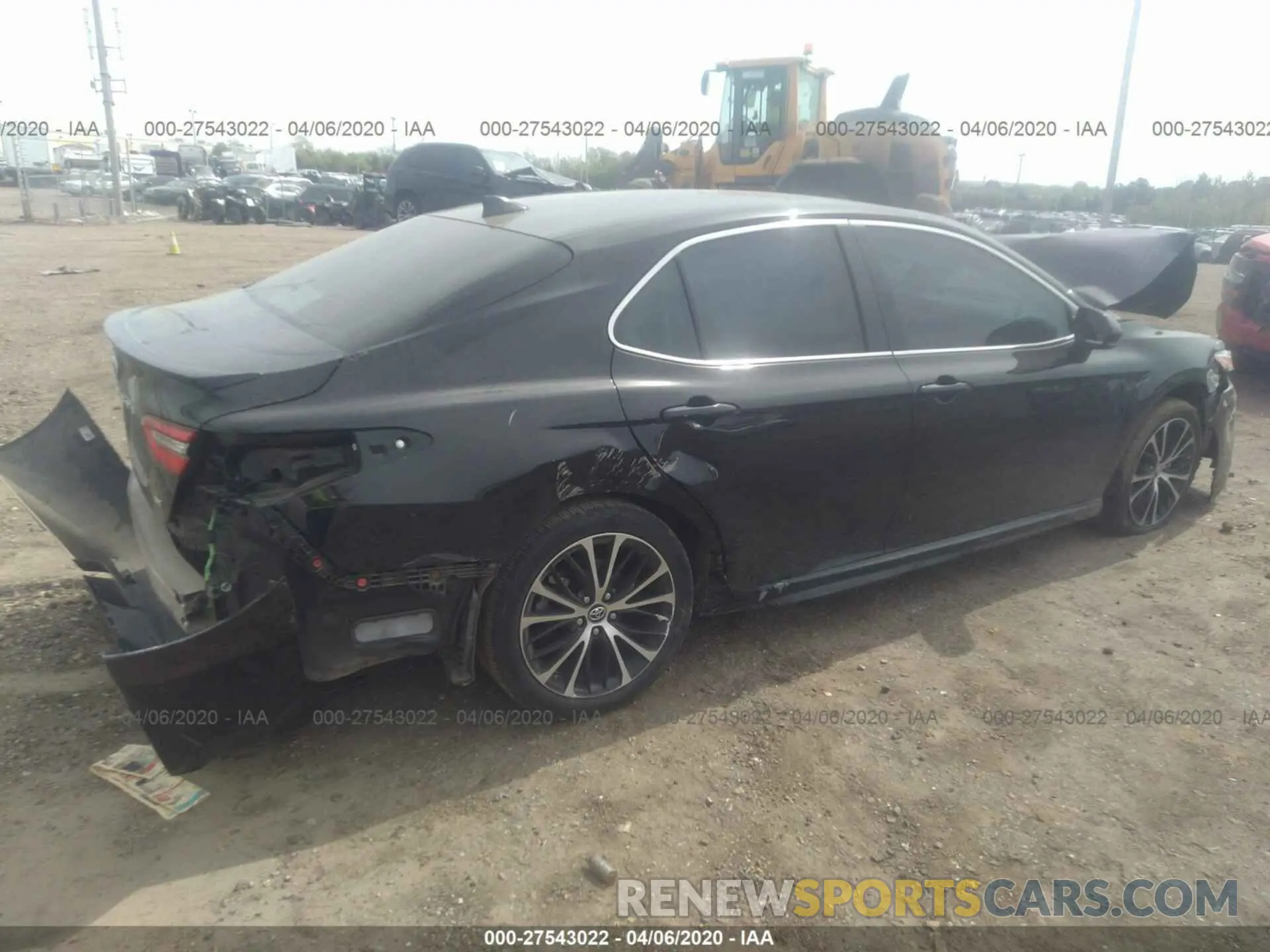 4 fotografías del automóvil dañado 4T1B11HK5KU710942 TOYOTA CAMRY 2019