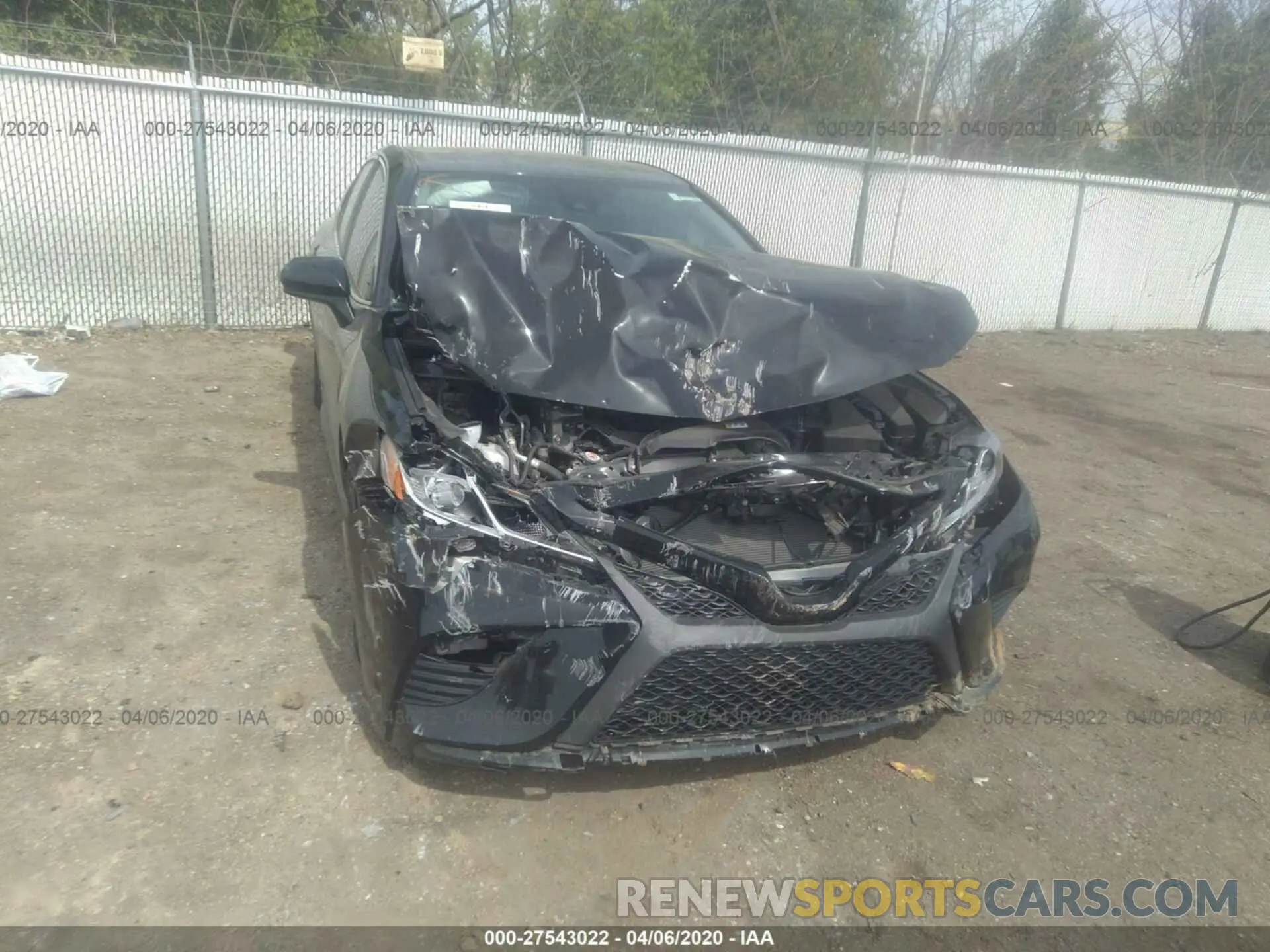 6 fotografías del automóvil dañado 4T1B11HK5KU710942 TOYOTA CAMRY 2019