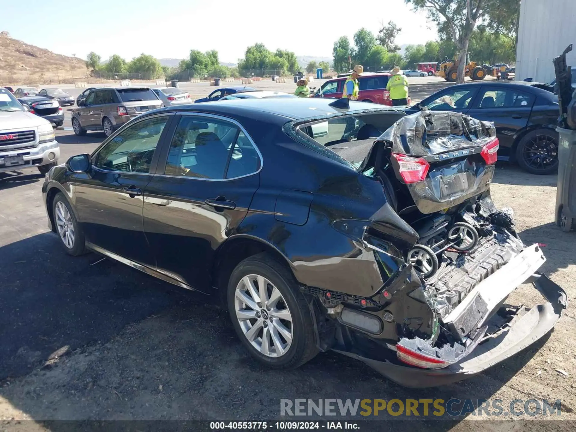3 fotografías del automóvil dañado 4T1B11HK5KU714022 TOYOTA CAMRY 2019