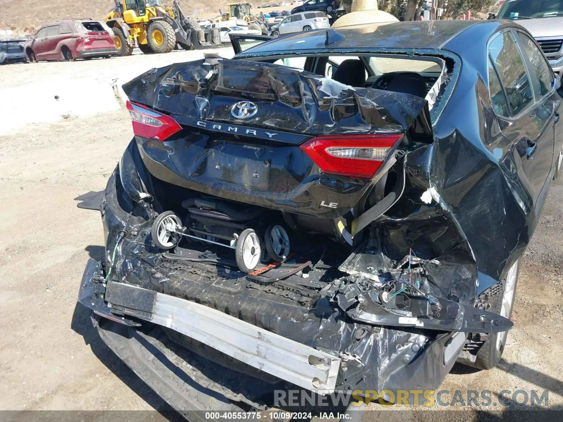 6 fotografías del automóvil dañado 4T1B11HK5KU714022 TOYOTA CAMRY 2019