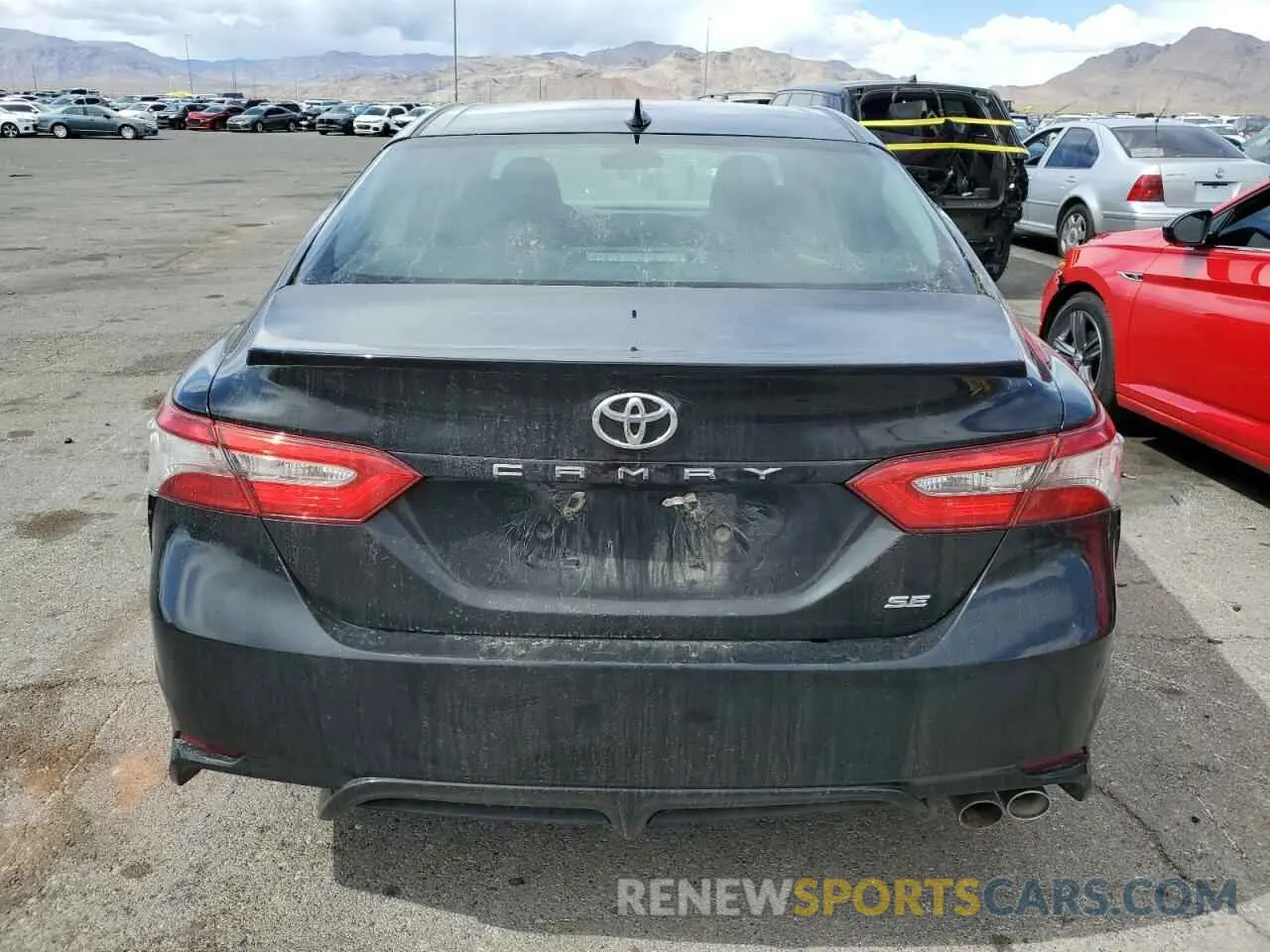 6 fotografías del automóvil dañado 4T1B11HK5KU721262 TOYOTA CAMRY 2019