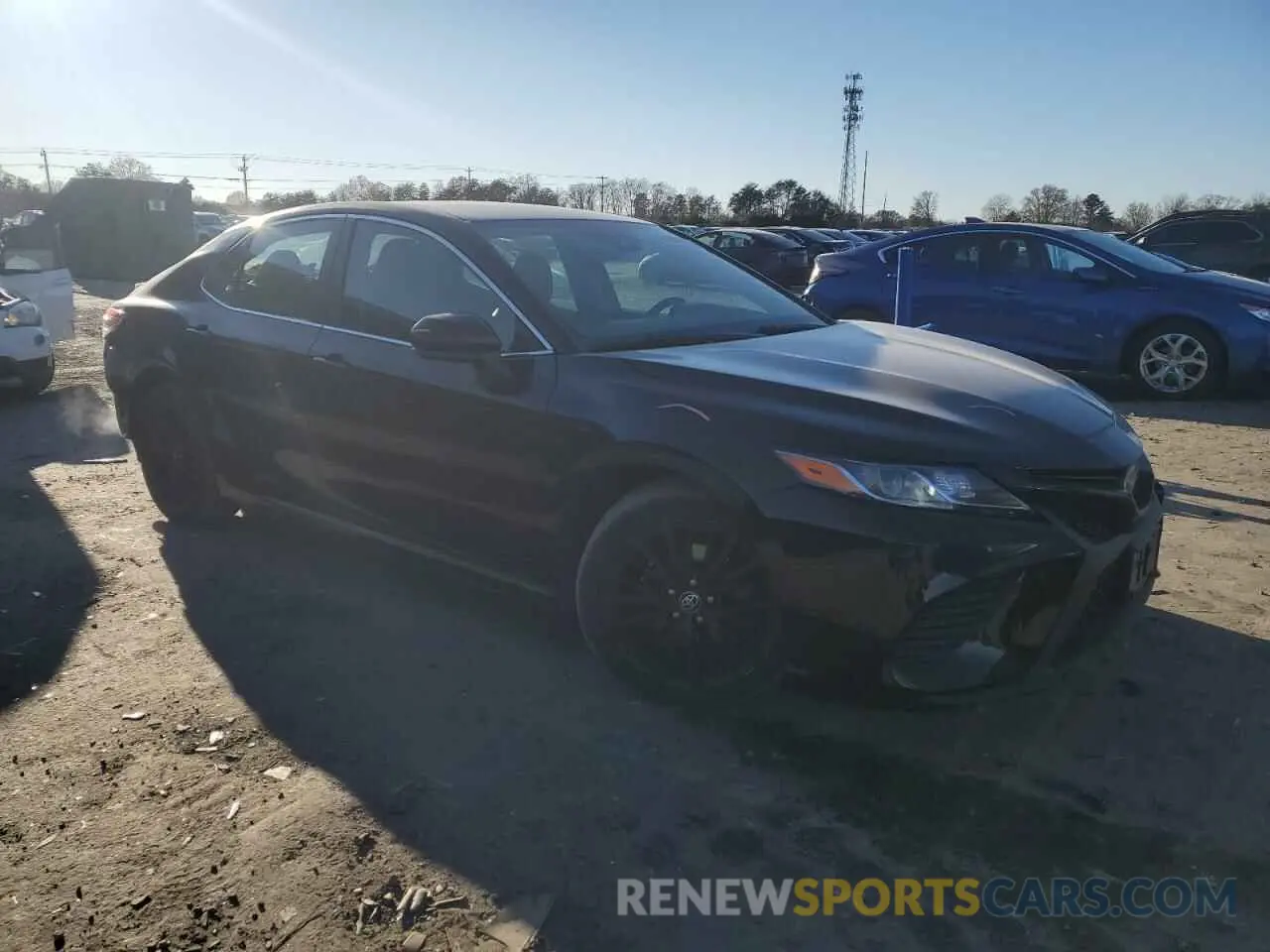4 fotografías del automóvil dañado 4T1B11HK5KU737512 TOYOTA CAMRY 2019