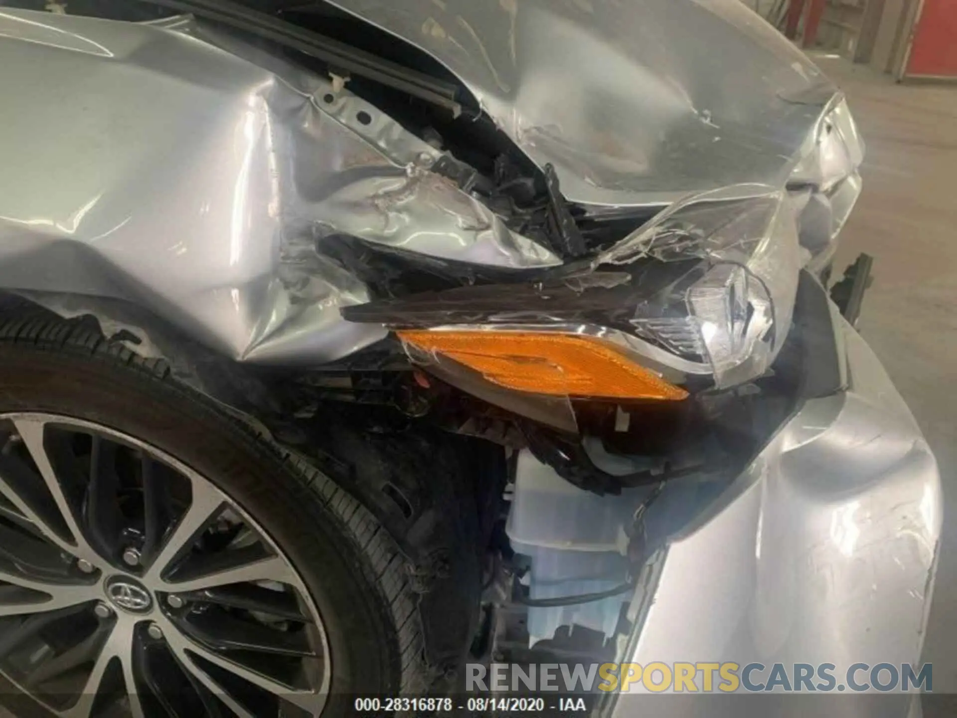 9 fotografías del automóvil dañado 4T1B11HK5KU750437 TOYOTA CAMRY 2019