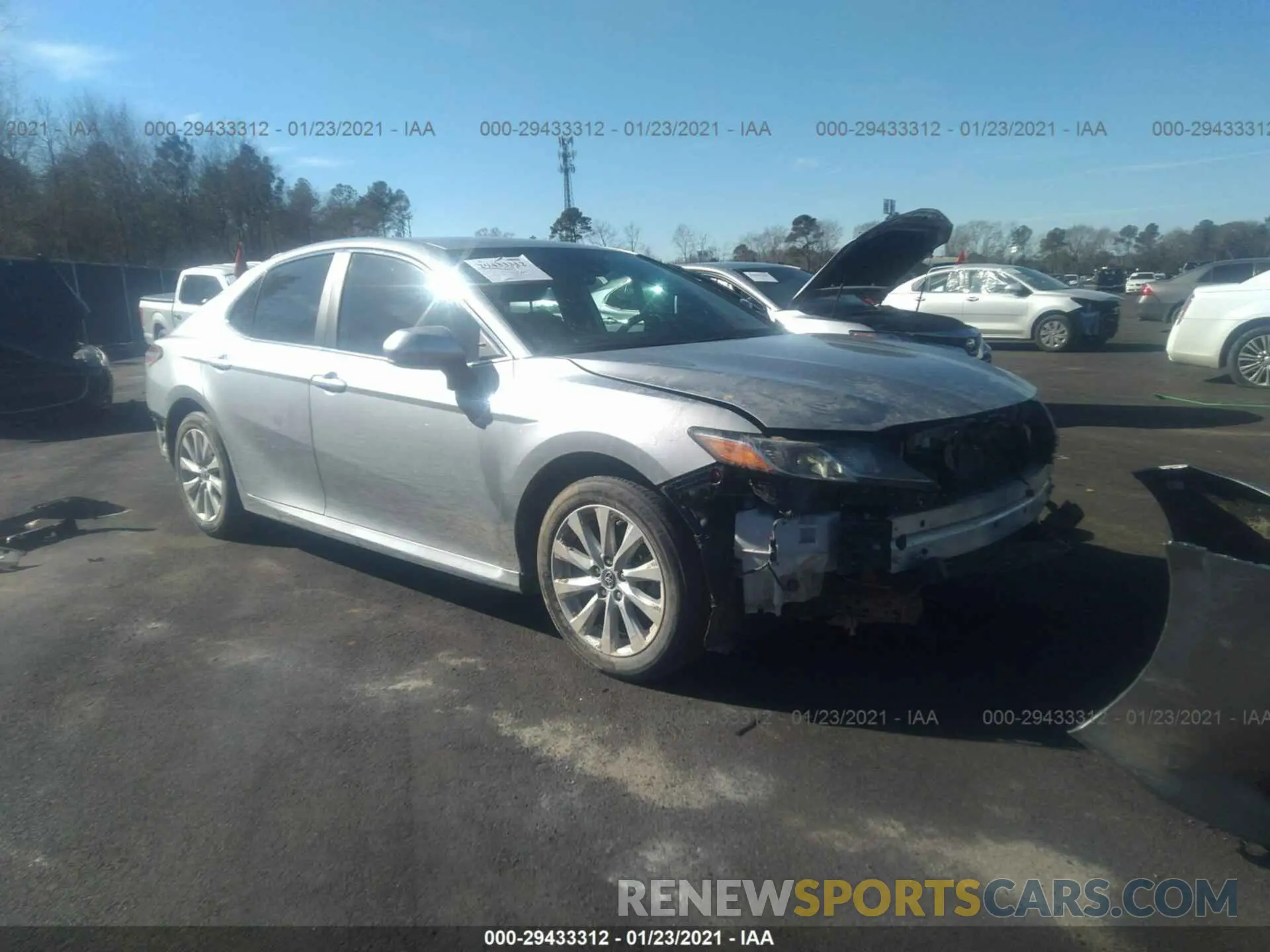 1 fotografías del automóvil dañado 4T1B11HK5KU761549 TOYOTA CAMRY 2019