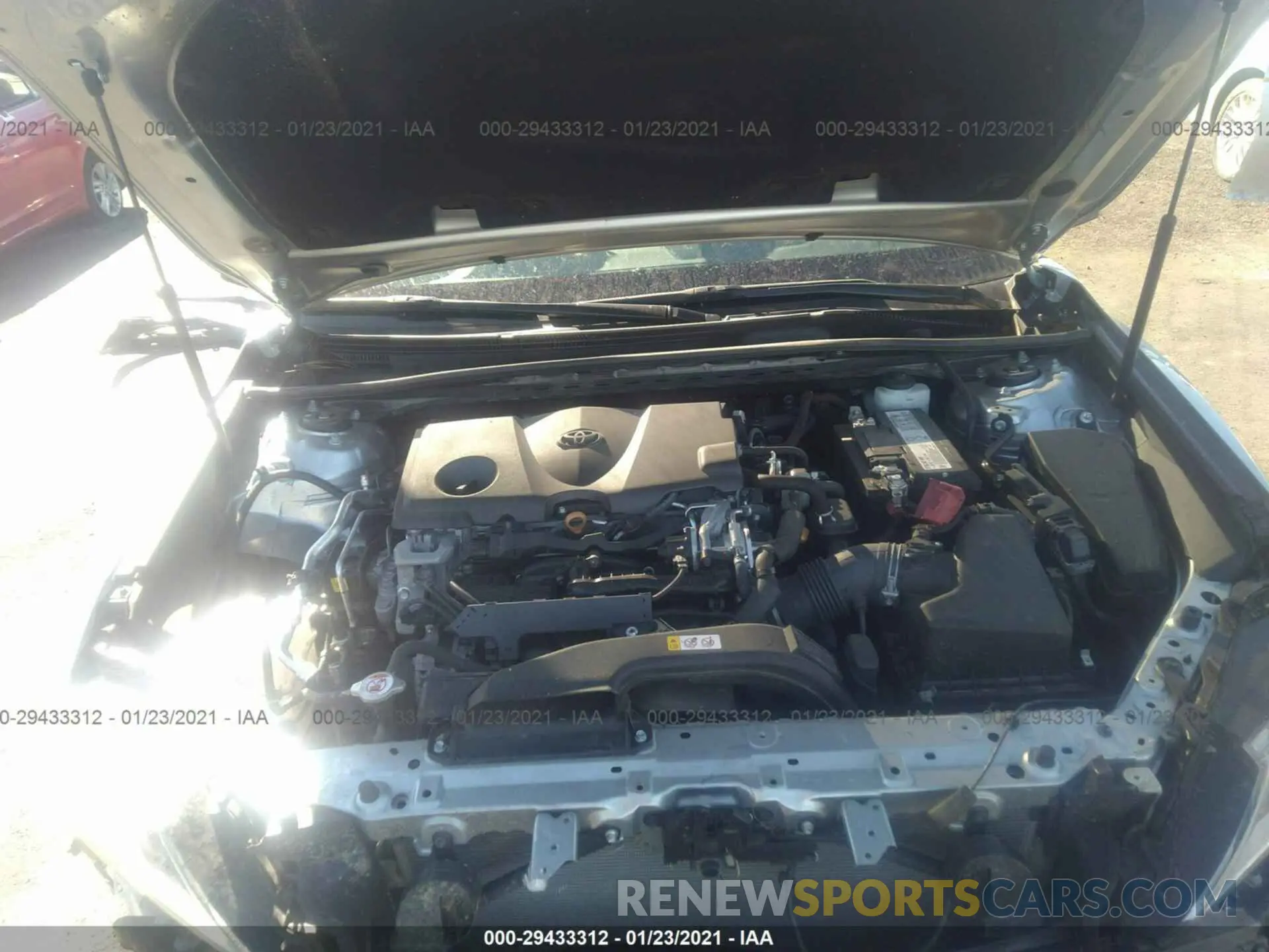 10 fotografías del automóvil dañado 4T1B11HK5KU761549 TOYOTA CAMRY 2019