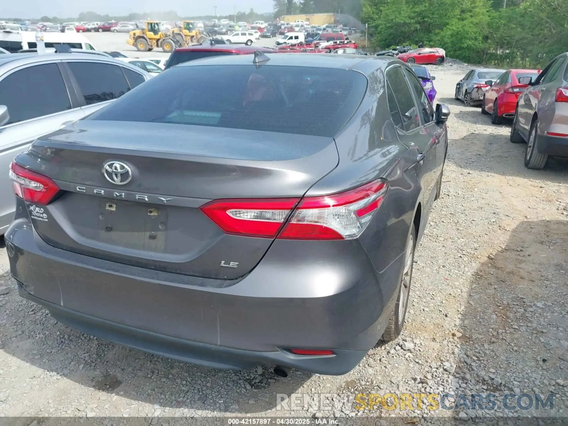 4 fotografías del automóvil dañado 4T1B11HK5KU762586 TOYOTA CAMRY 2019