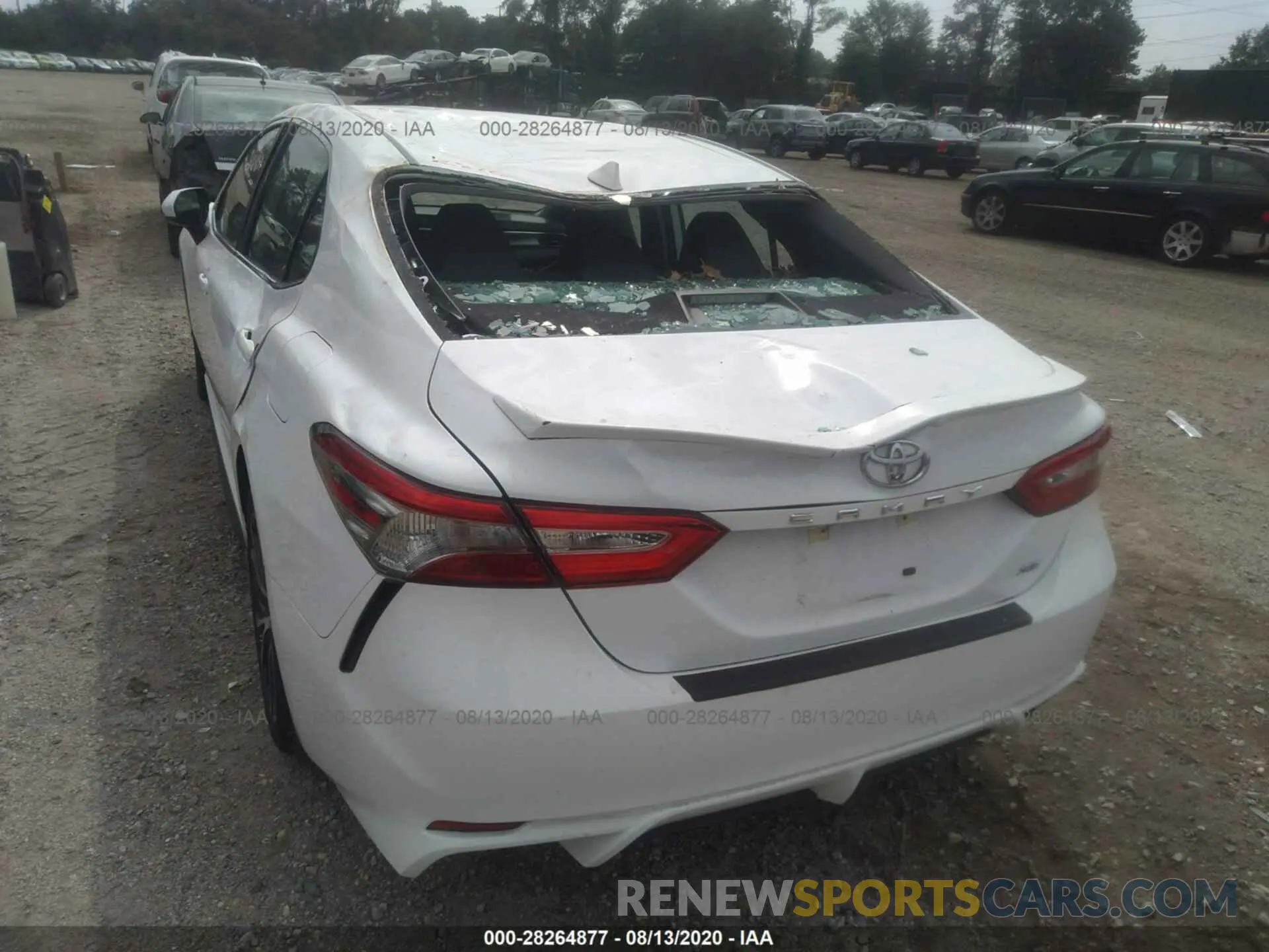 6 fotografías del automóvil dañado 4T1B11HK5KU763611 TOYOTA CAMRY 2019