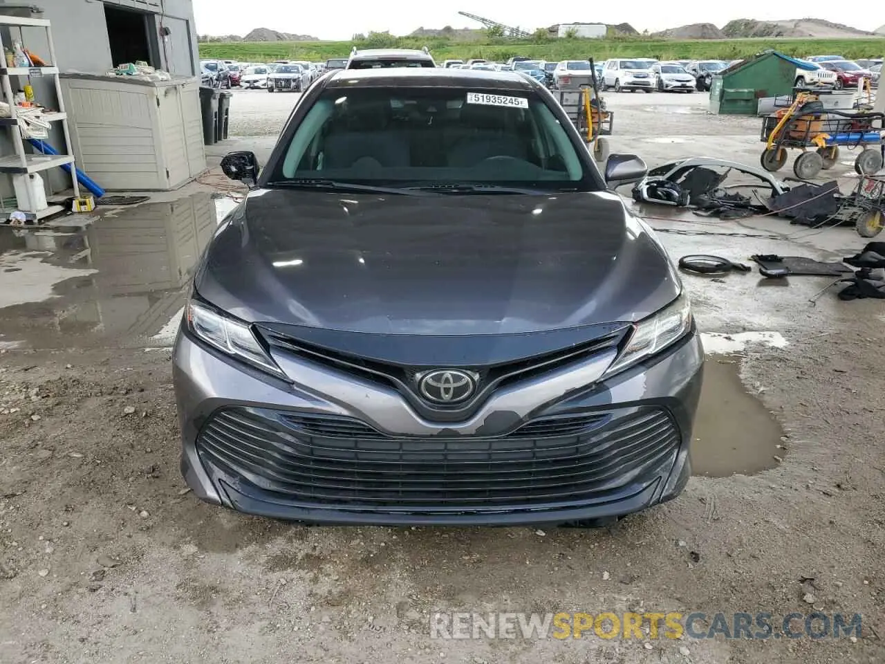 5 fotografías del automóvil dañado 4T1B11HK5KU767593 TOYOTA CAMRY 2019