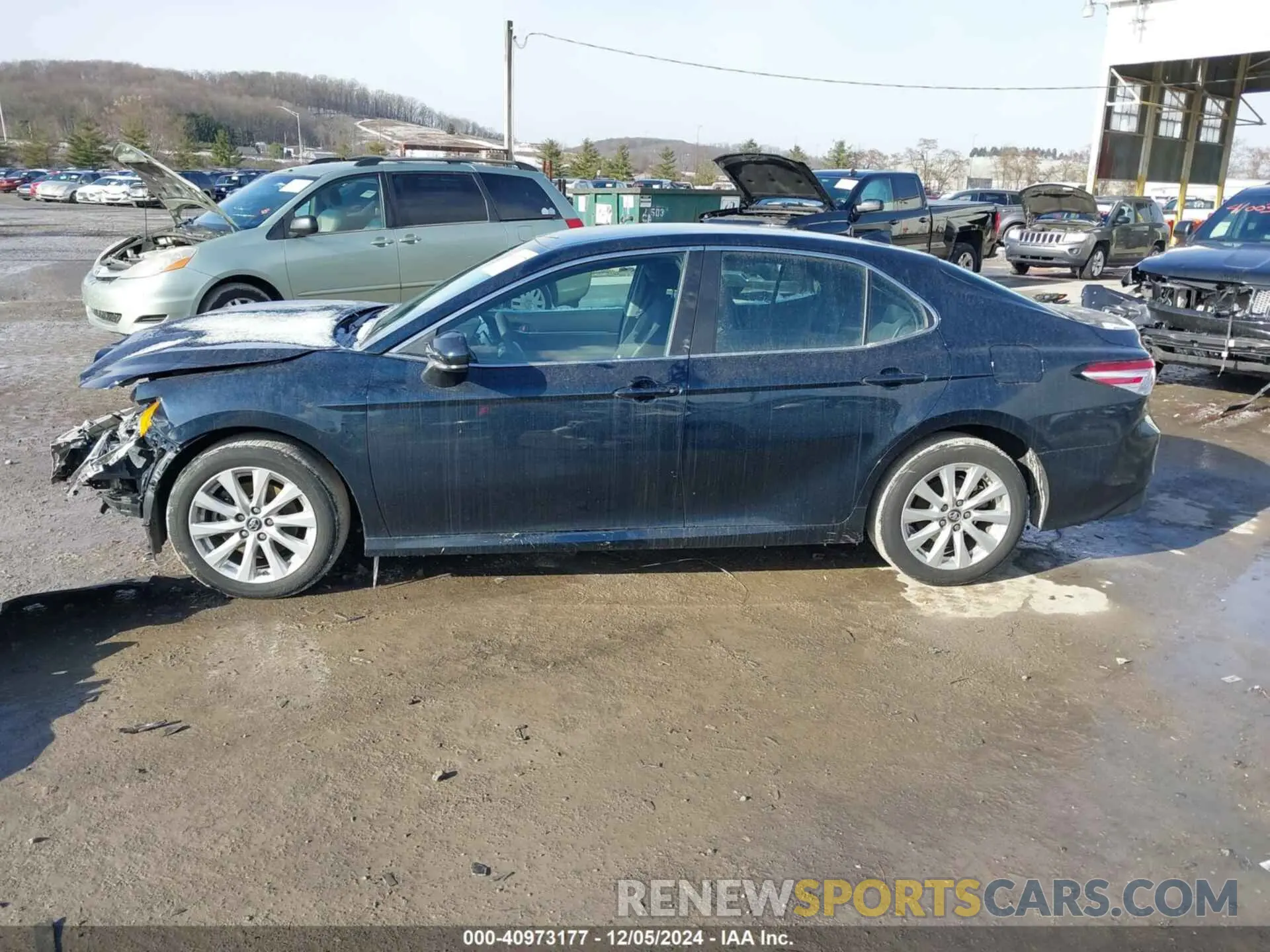 15 fotografías del automóvil dañado 4T1B11HK5KU814394 TOYOTA CAMRY 2019
