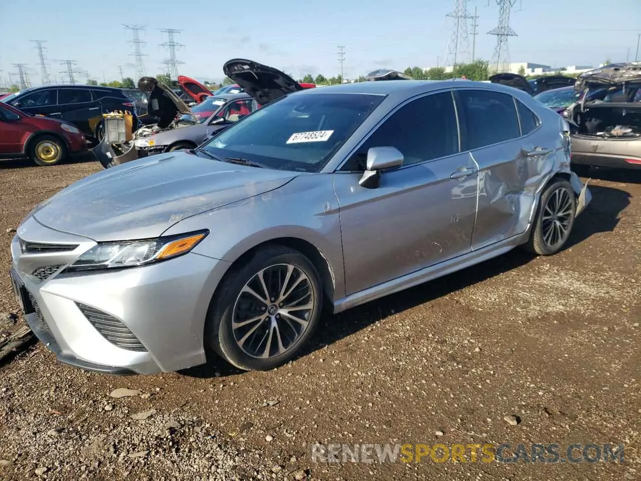 1 fotografías del automóvil dañado 4T1B11HK5KU823869 TOYOTA CAMRY 2019